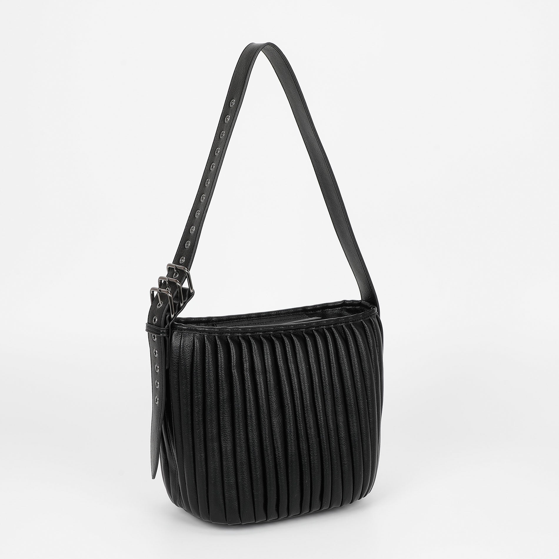 BORSA A TRACOLLA PLISSETTATA