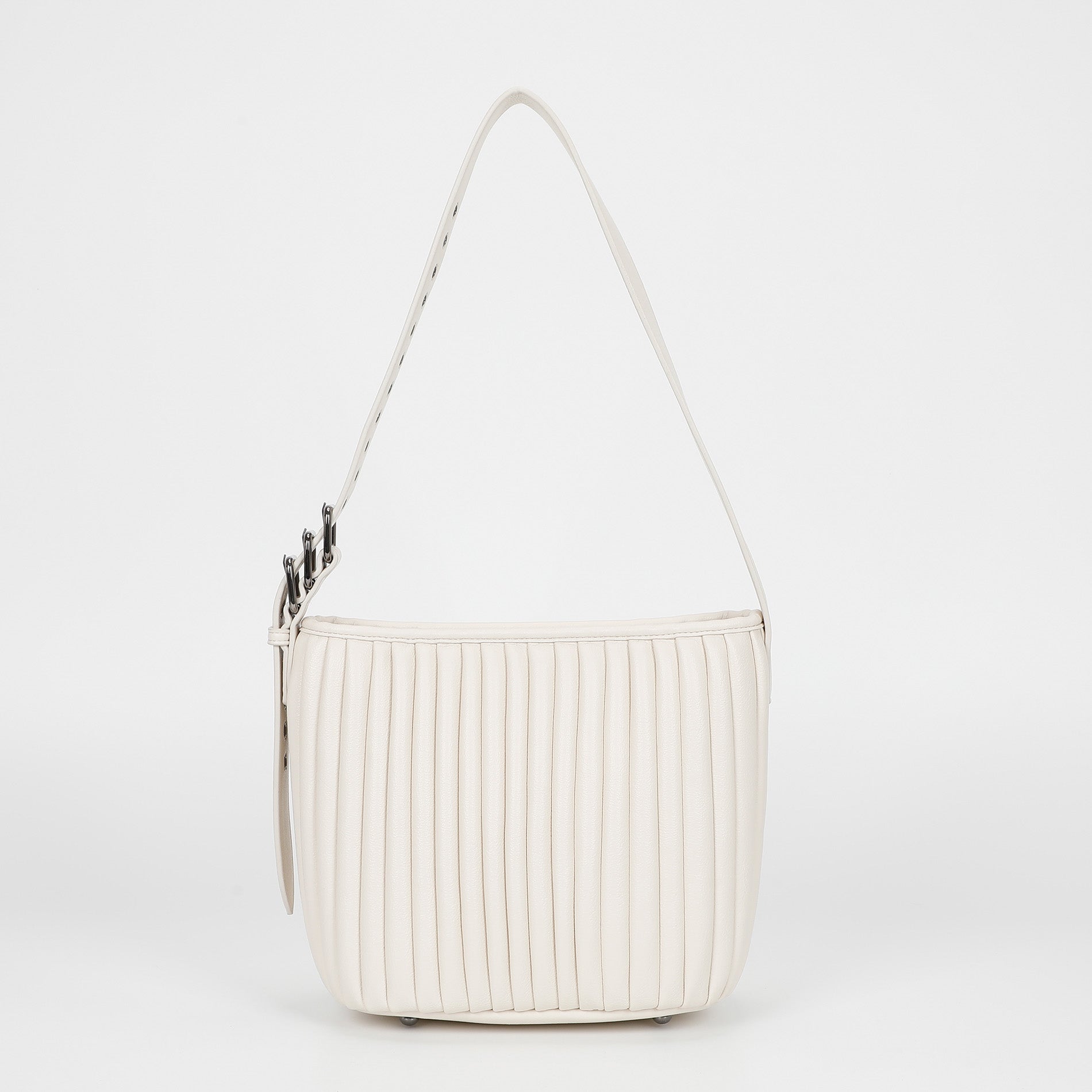 BORSA A TRACOLLA PLISSETTATA