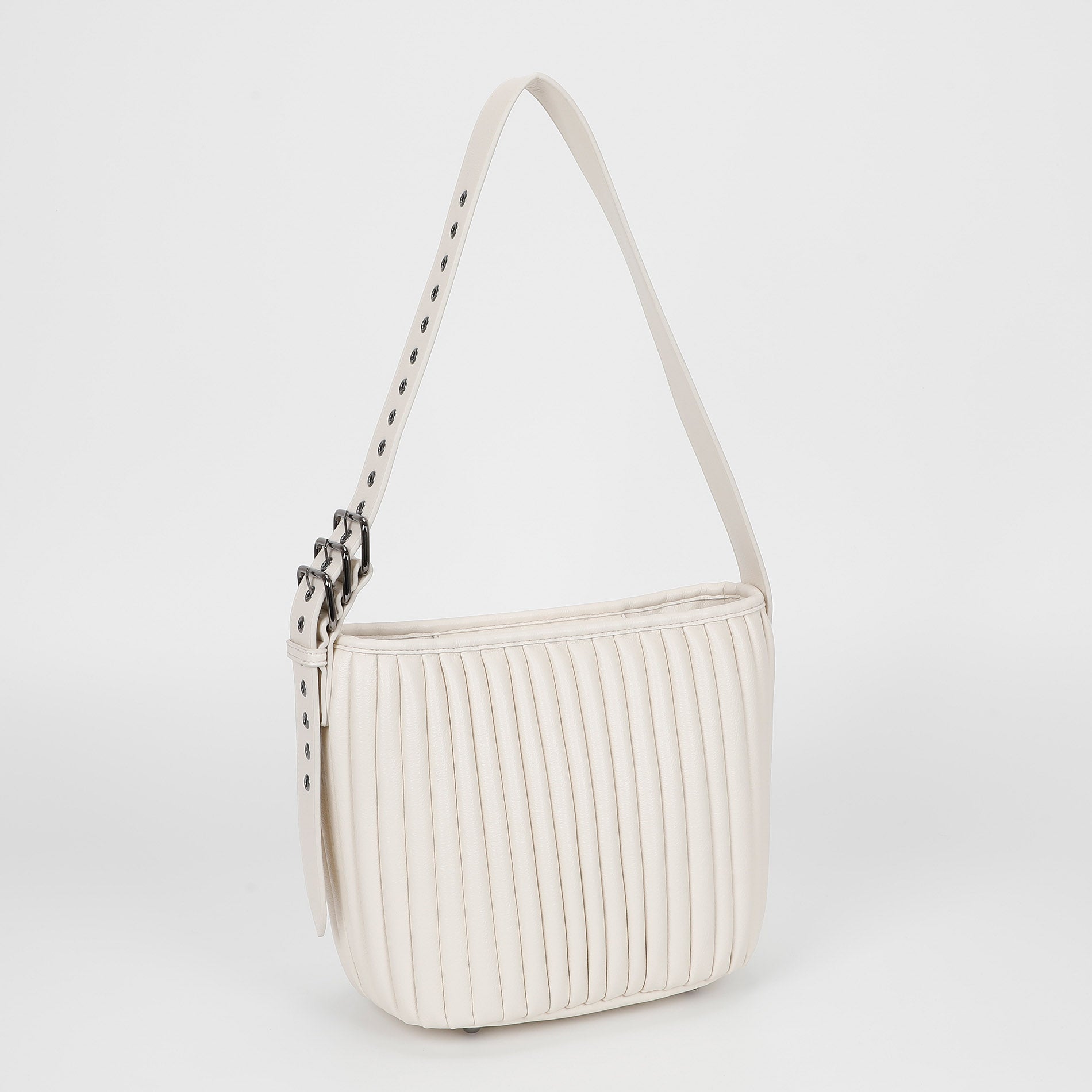 BORSA A TRACOLLA PLISSETTATA