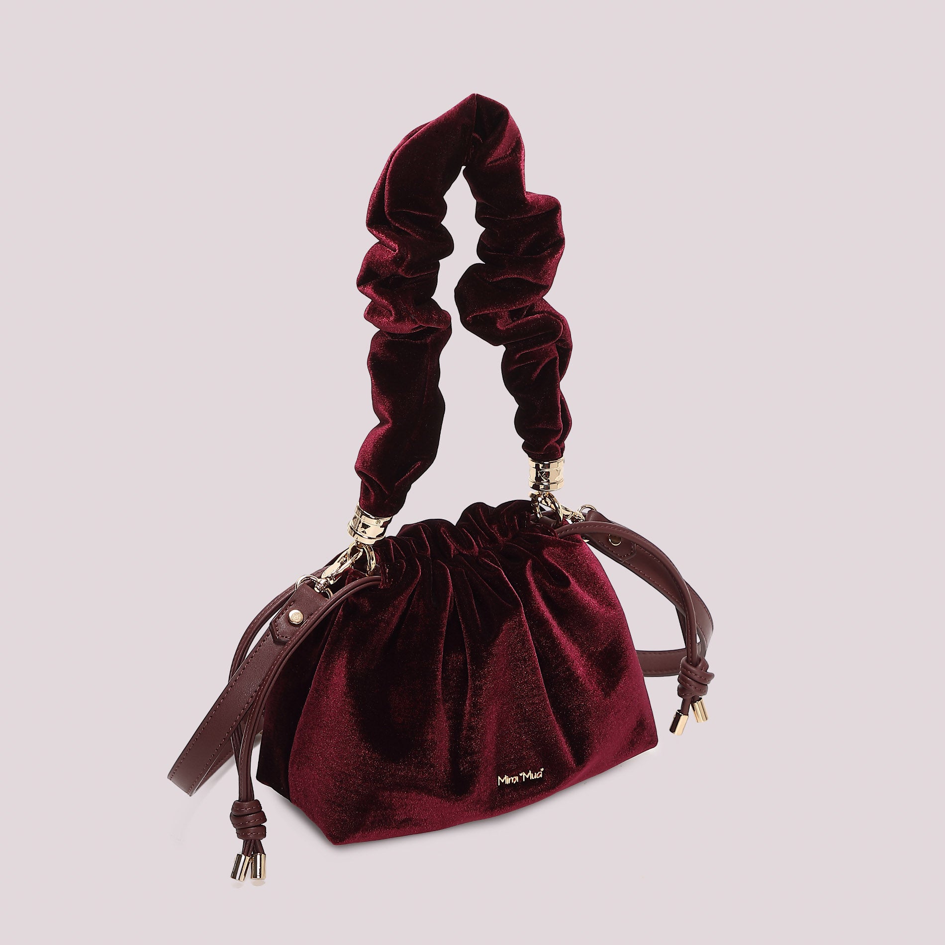 MIMI MUA FIRENZE-BORSA A SPALLA IN VELLUTO