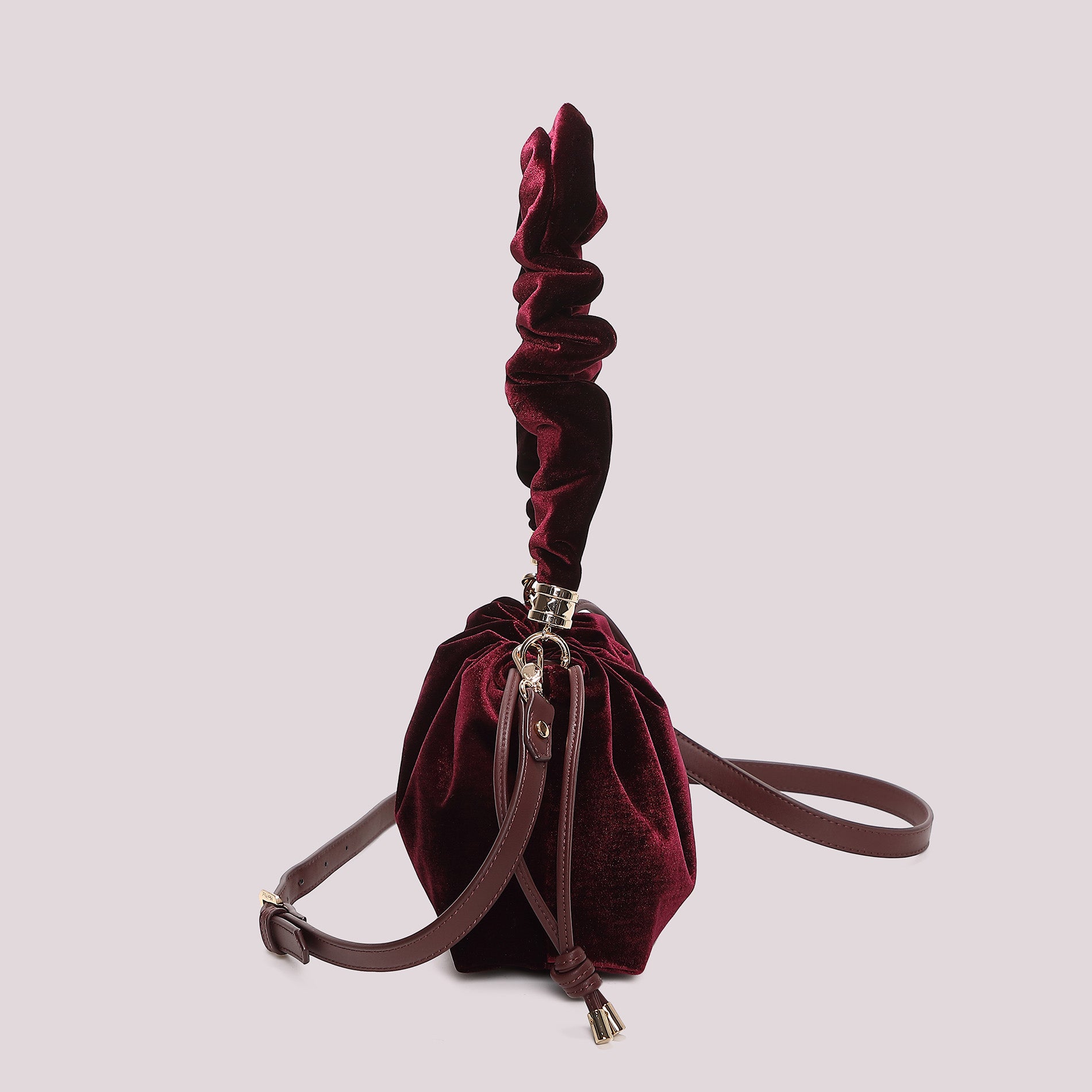 MIMI MUA FIRENZE-BORSA A SPALLA IN VELLUTO
