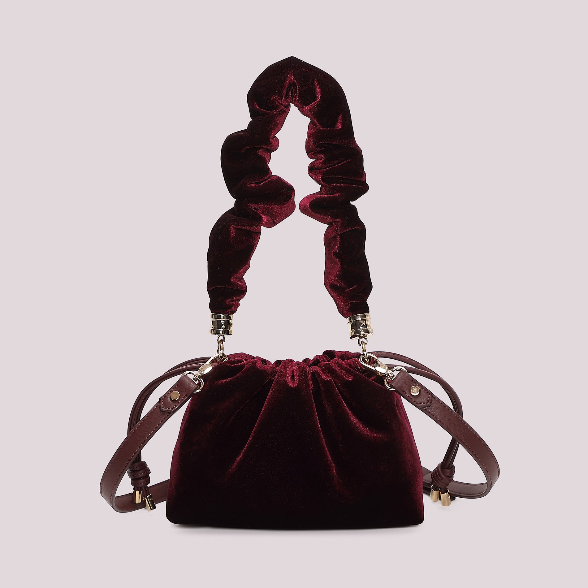 MIMI MUA FIRENZE-BORSA A SPALLA IN VELLUTO