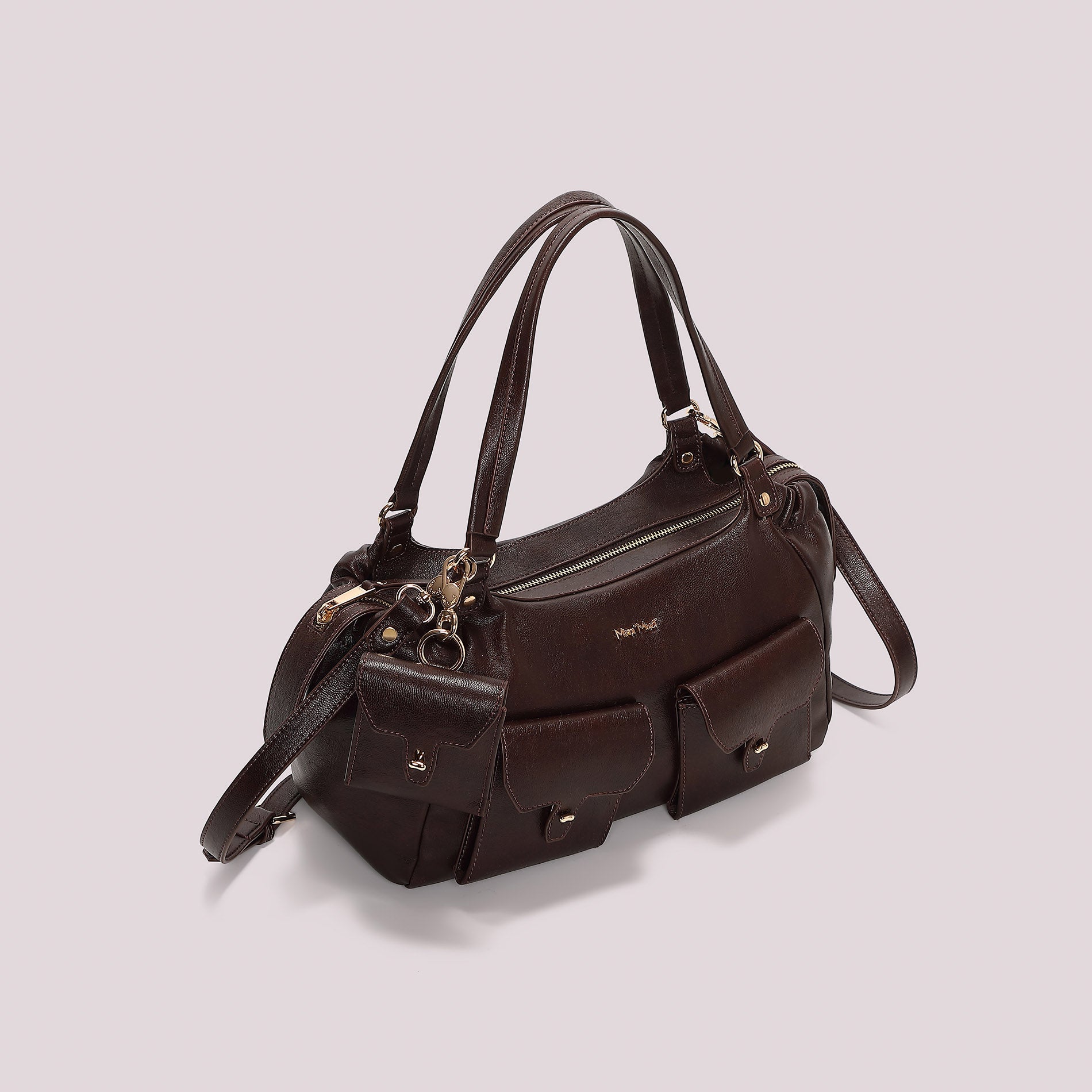 MIMI MUA FIRENZE-BORSA A BRACCIO CON TASCHE