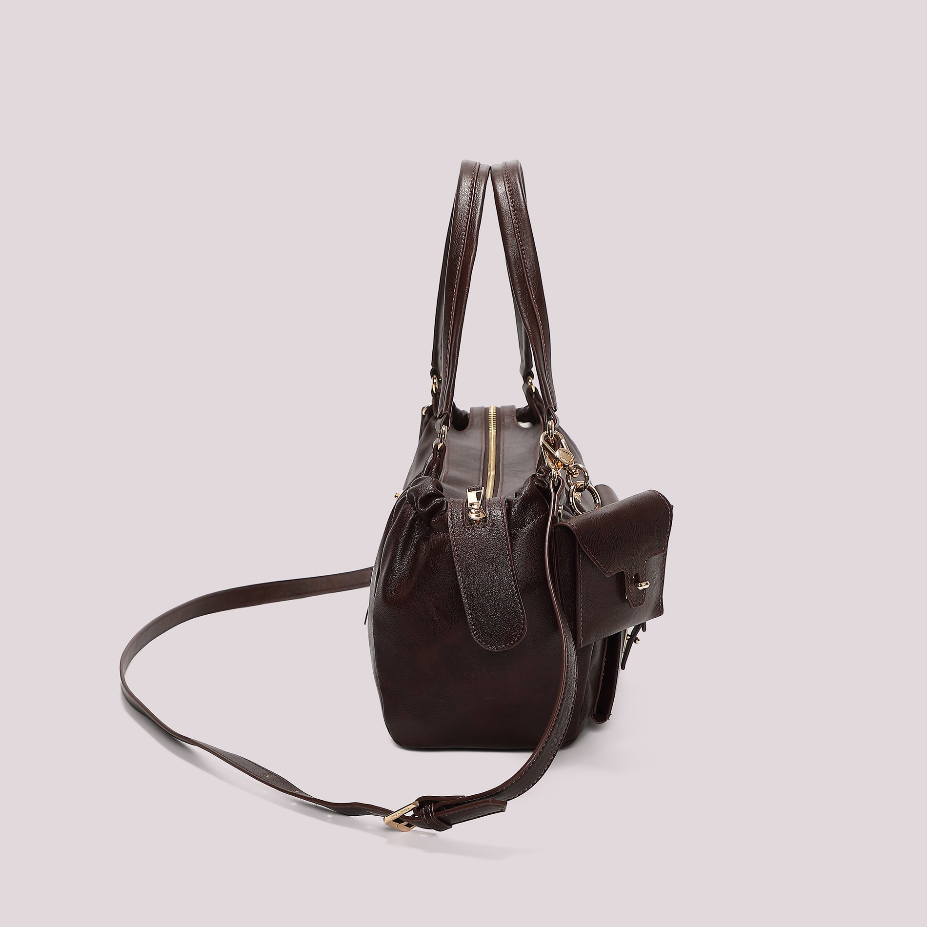 MIMI MUA FIRENZE-BORSA A BRACCIO CON TASCHE