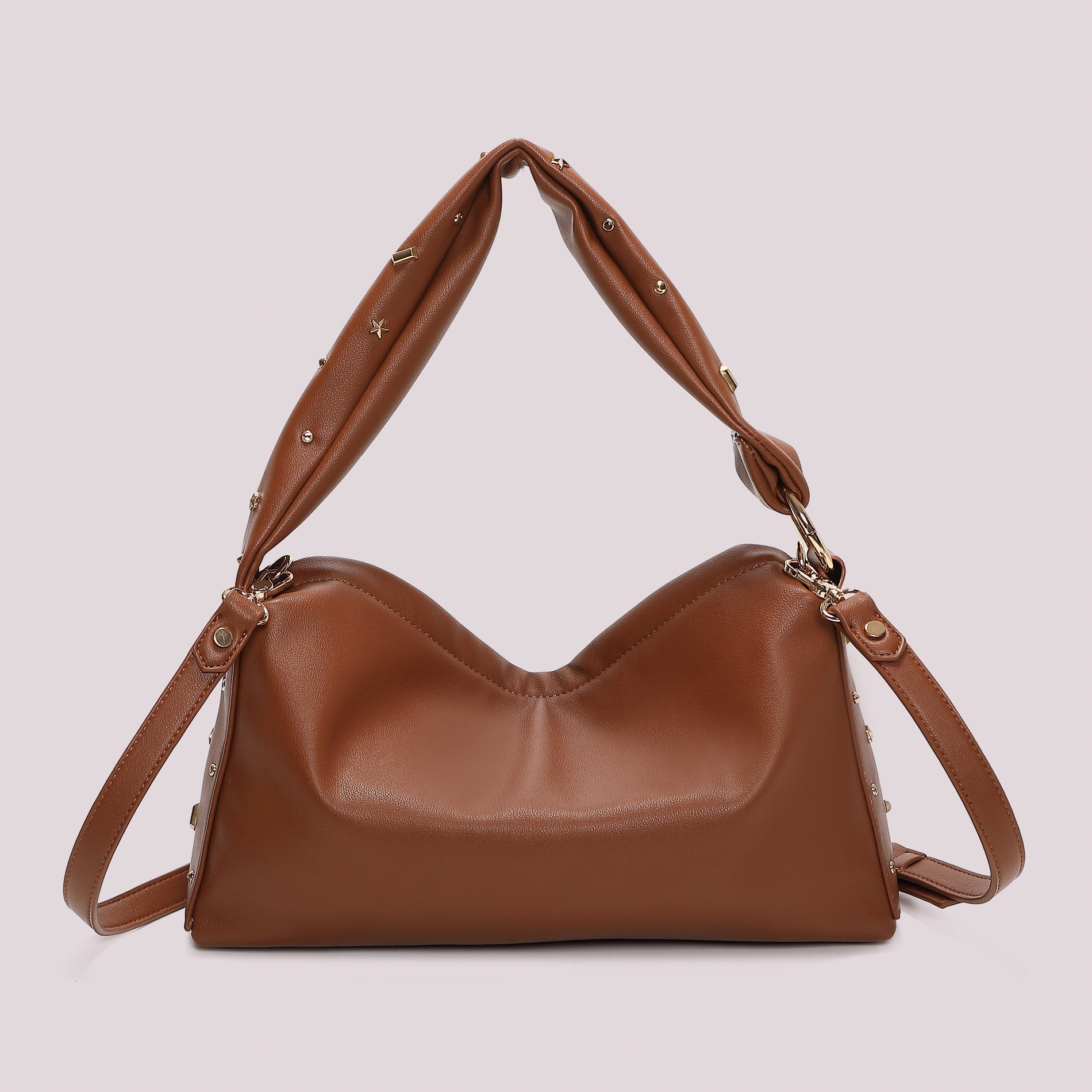 MIMI MUA FIRENZE-BORSA A BRACCIO CON APPLICAZIONI COLORATE
