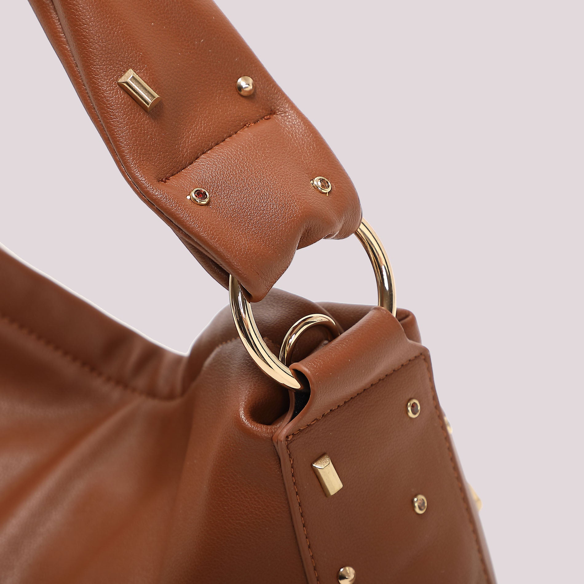 MIMI MUA FIRENZE-BORSA A BRACCIO CON APPLICAZIONI COLORATE