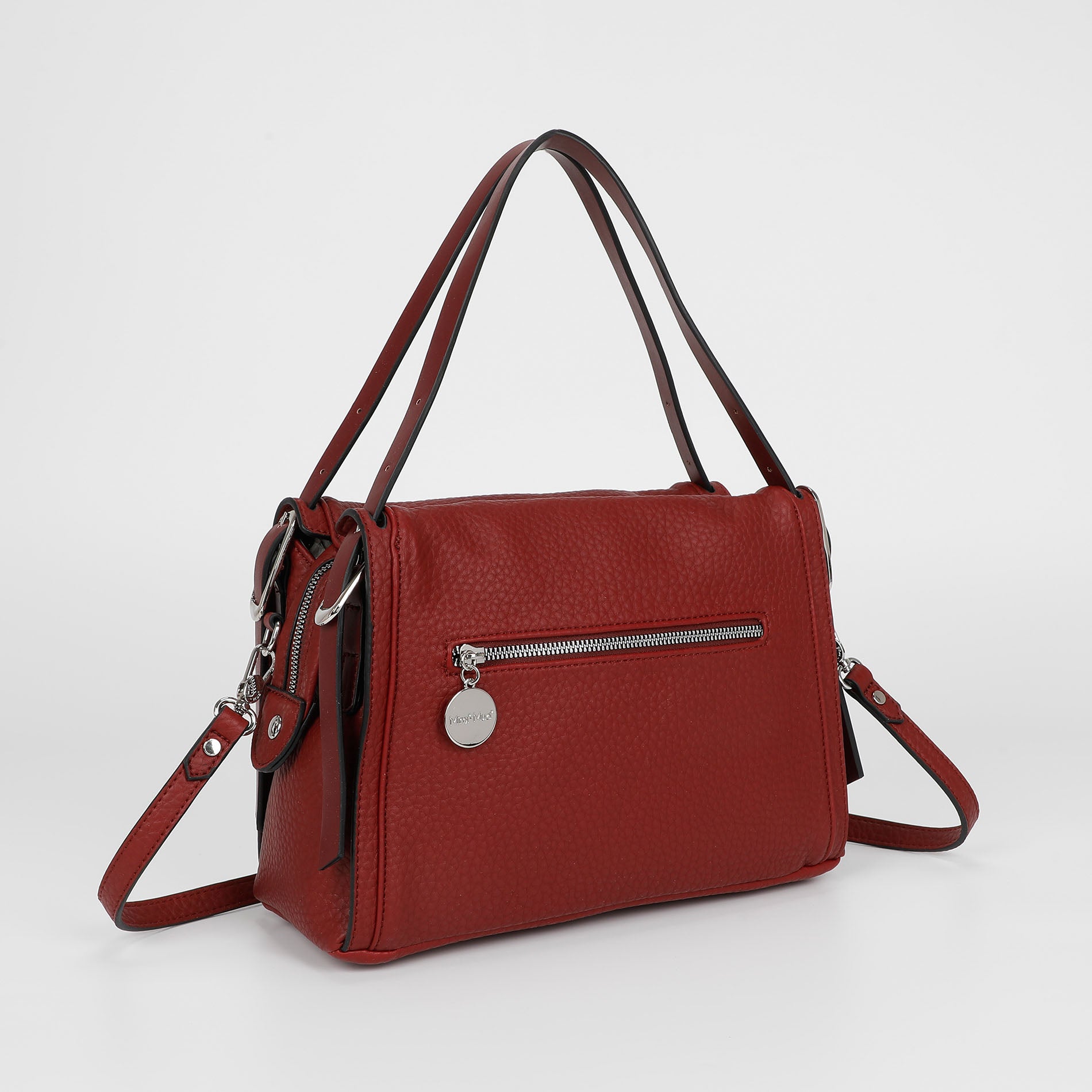 BORSA A MANO CON DOPPIO MANICO E CINTURINO