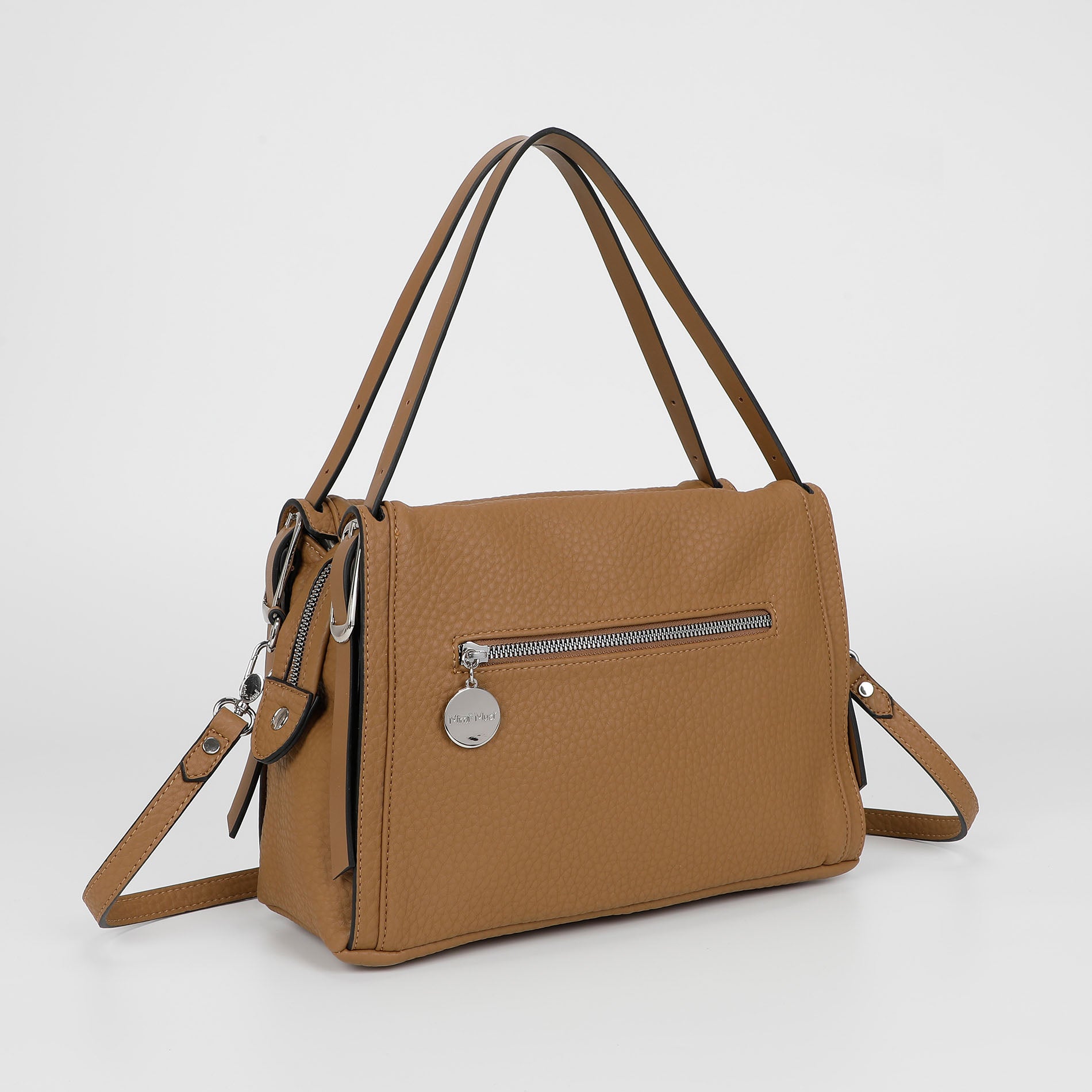 BORSA A MANO CON DOPPIO MANICO E CINTURINO