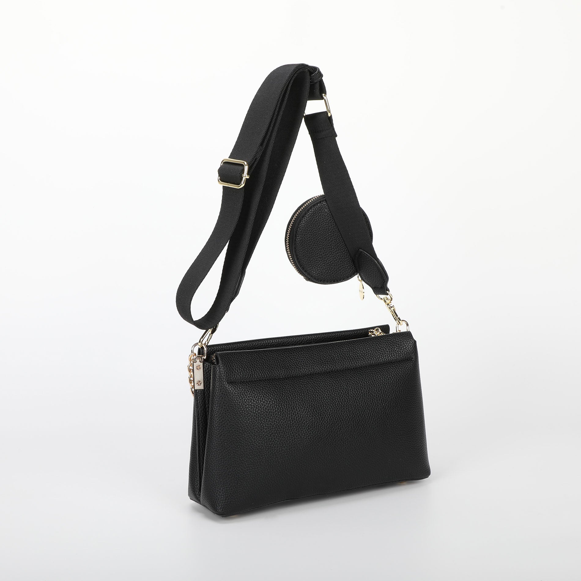 BORSA A TRACOLLA CON DETTAGLIO APPESO