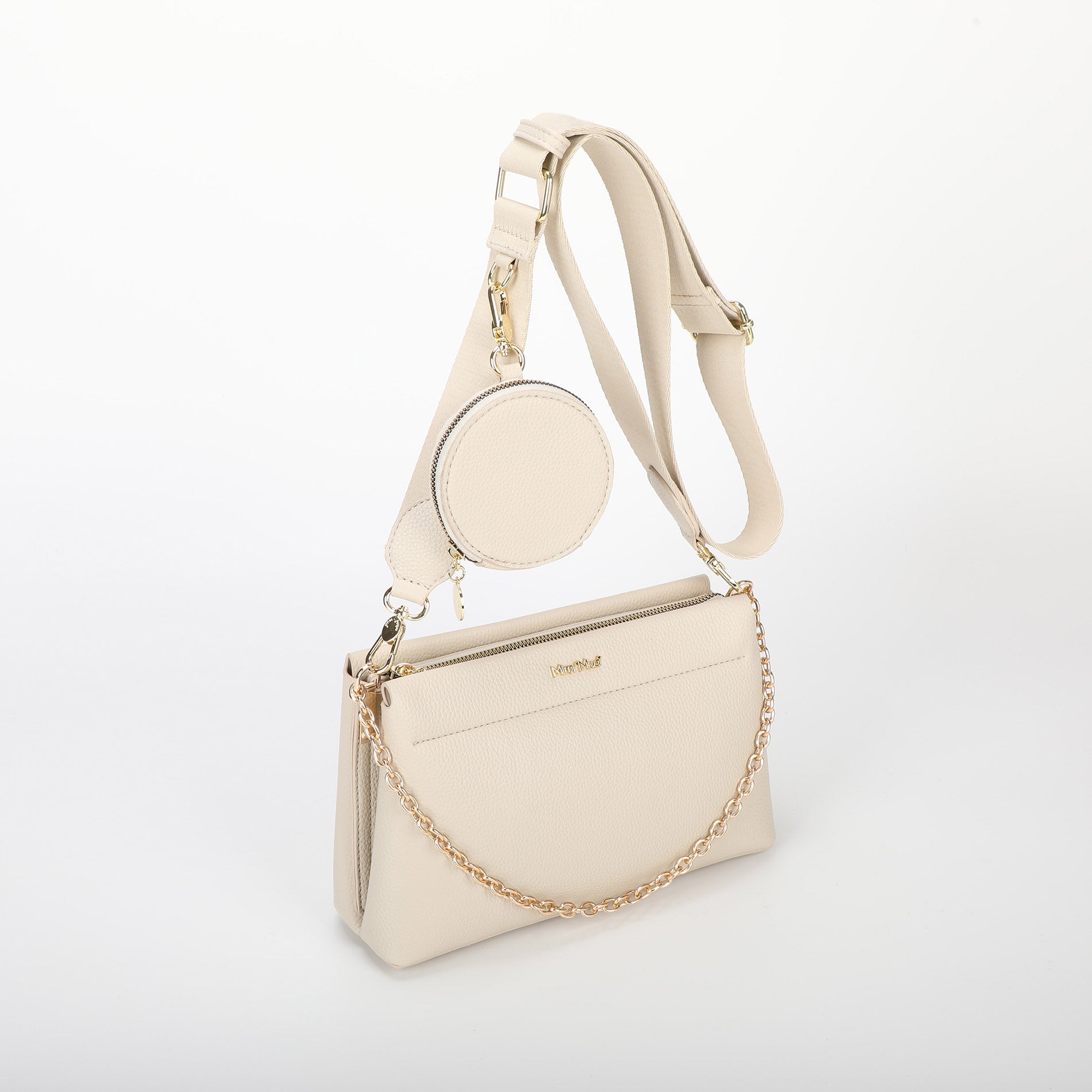 BORSA A TRACOLLA CON DETTAGLIO APPESO