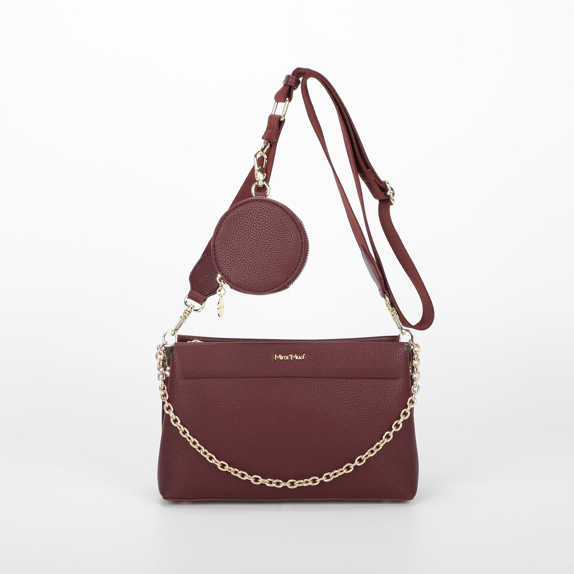 BORSA A TRACOLLA CON DETTAGLIO APPESO