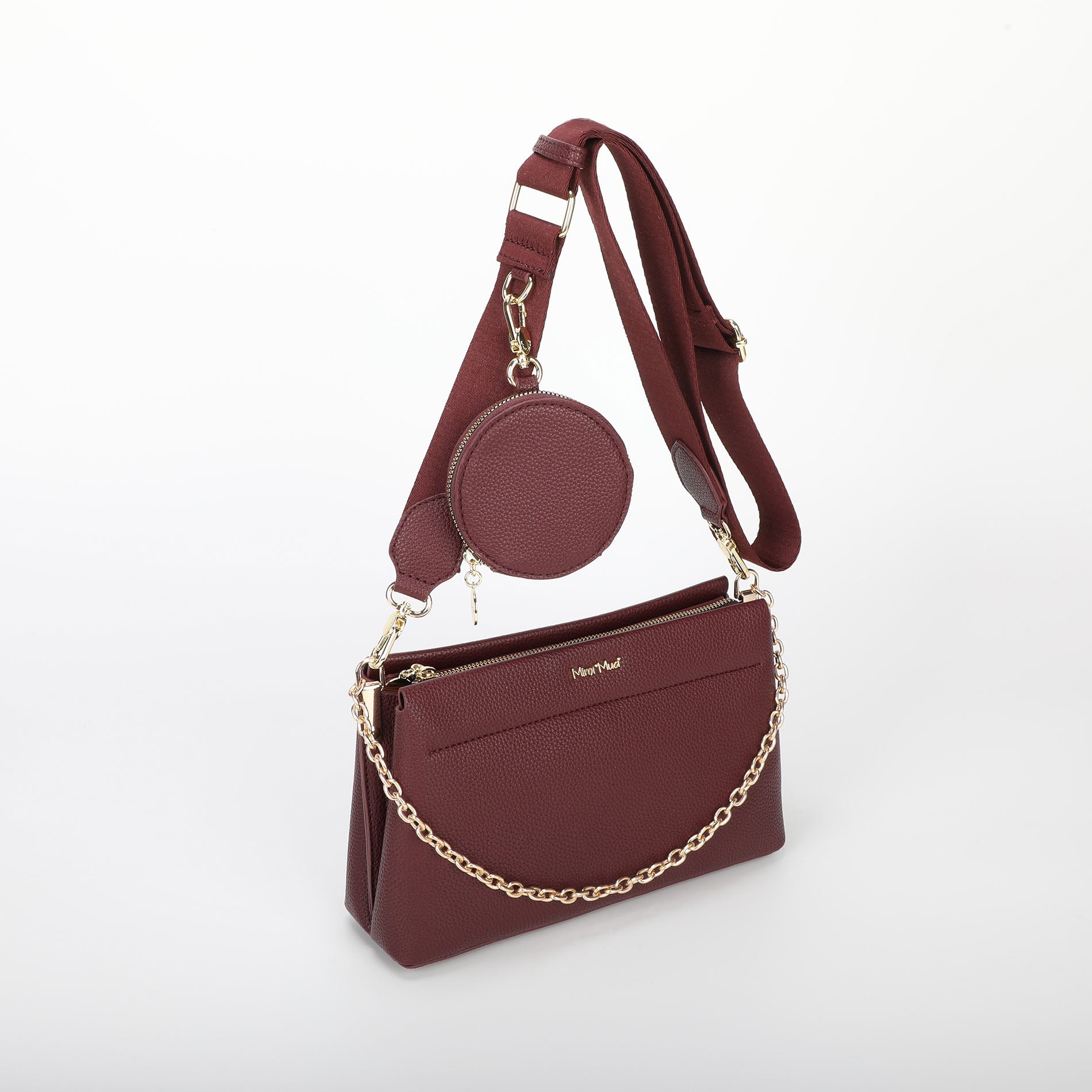 BORSA A TRACOLLA CON DETTAGLIO APPESO