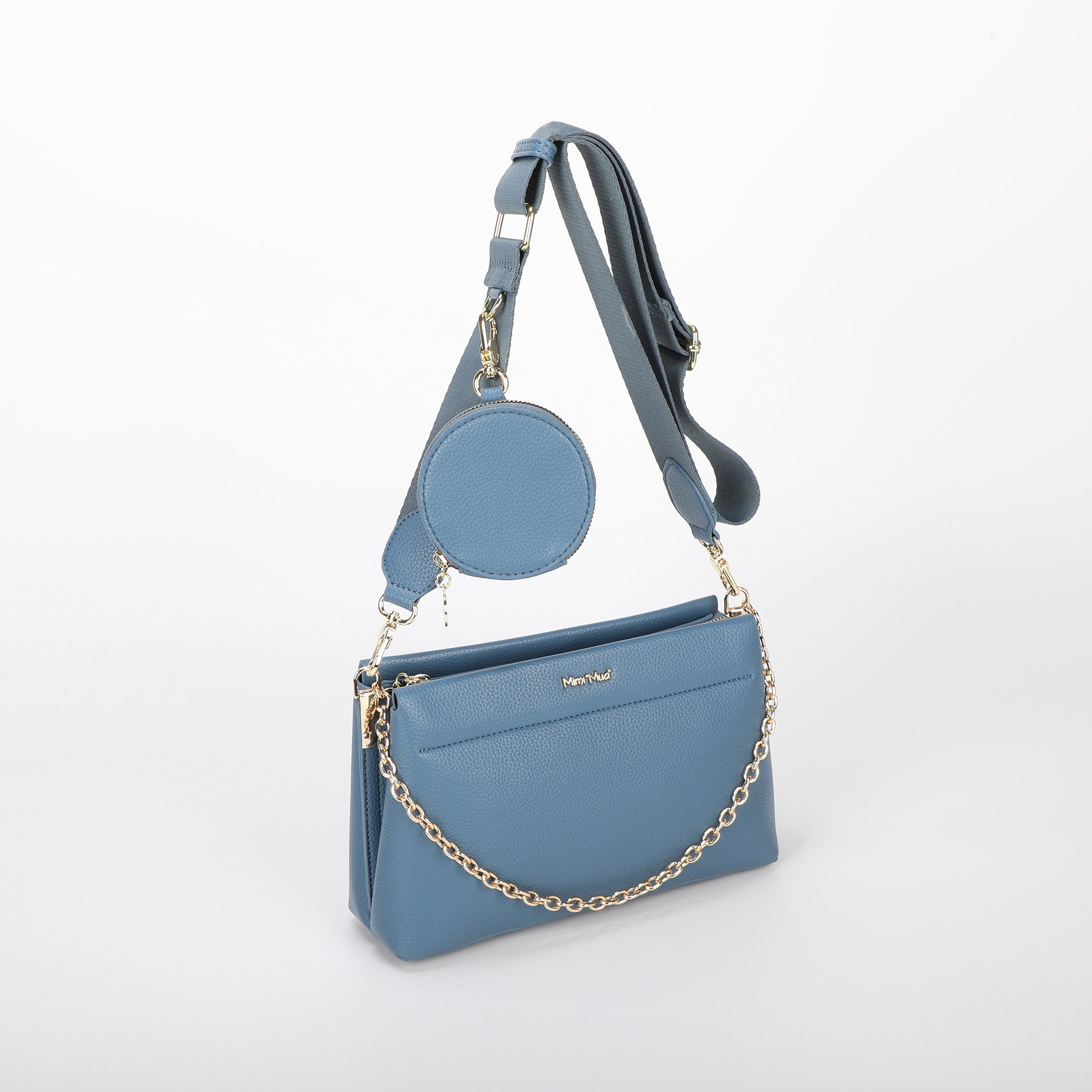 BORSA A TRACOLLA CON DETTAGLIO APPESO