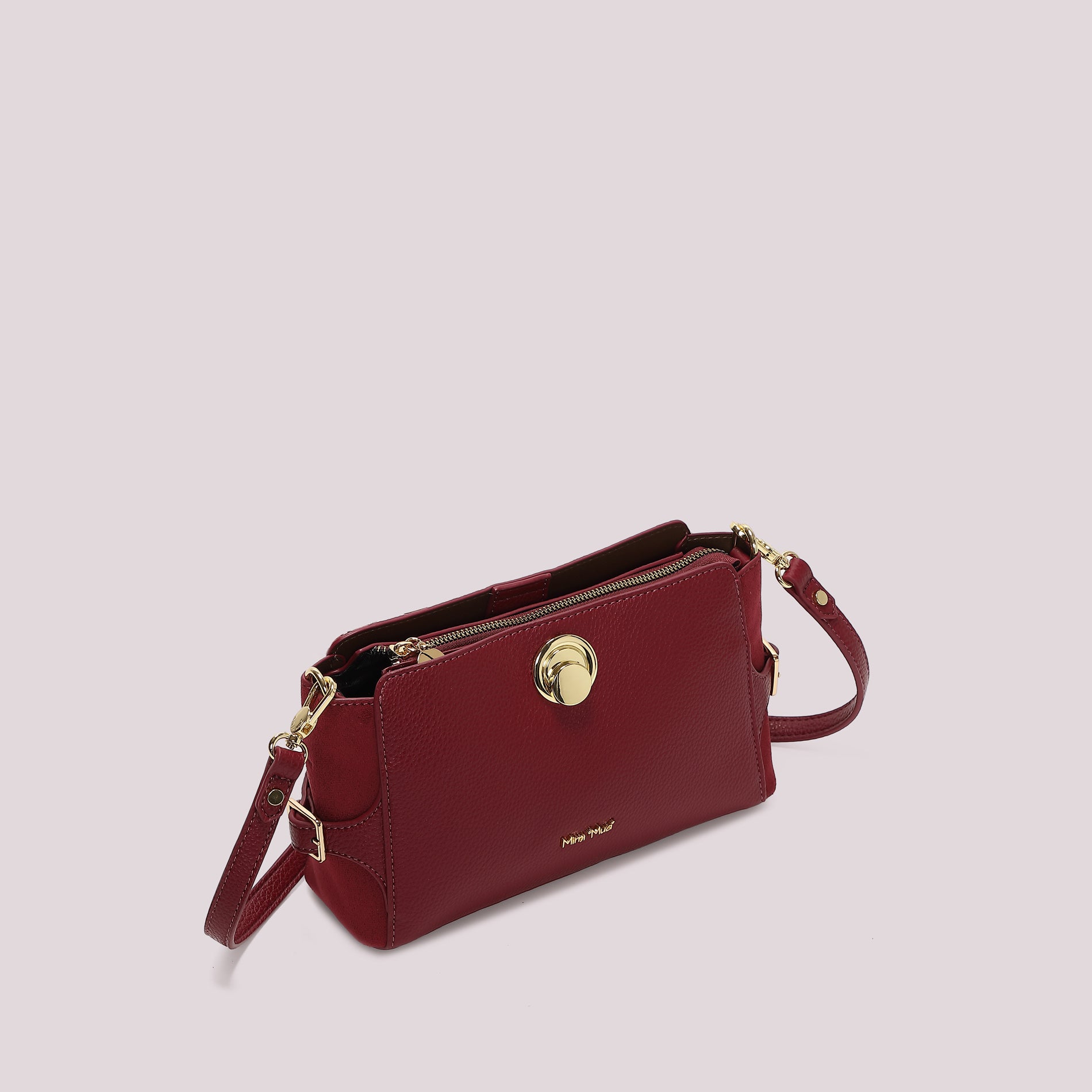 MIMI MUA FIRENZE-BORSA A TRACOLLA CON CINTURINO AL LATO