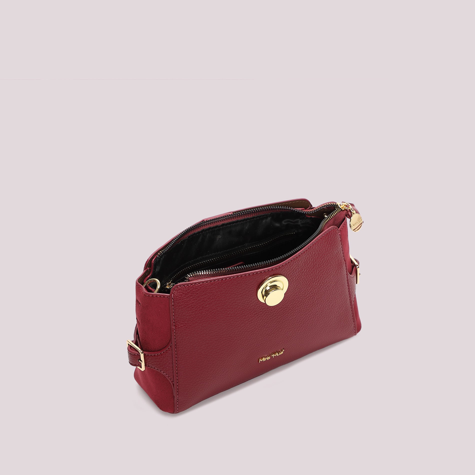 MIMI MUA FIRENZE-BORSA A TRACOLLA CON CINTURINO AL LATO