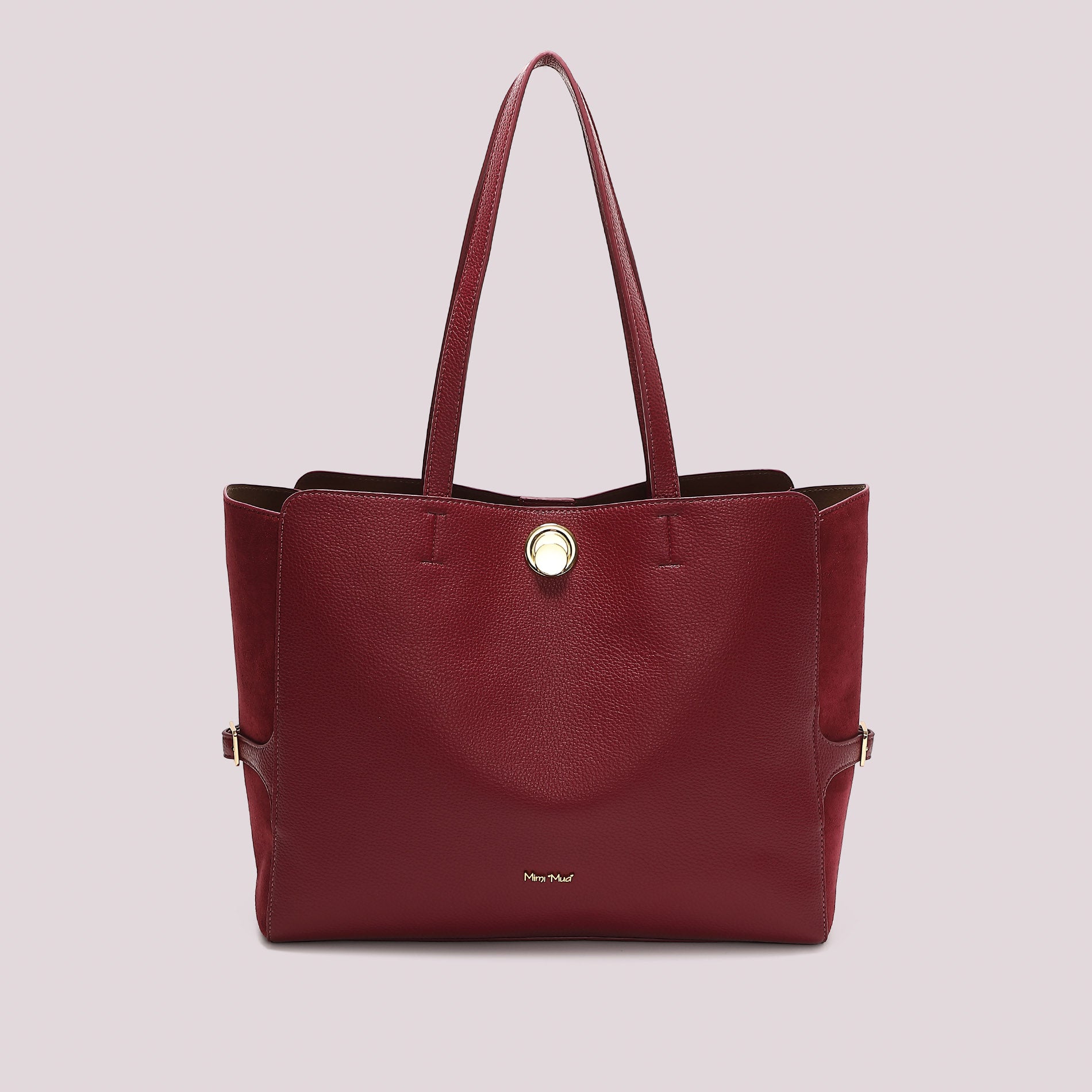 MIMI MUA FIRENZE-BORSA SHOPPING CON CINTURINO AL LATO