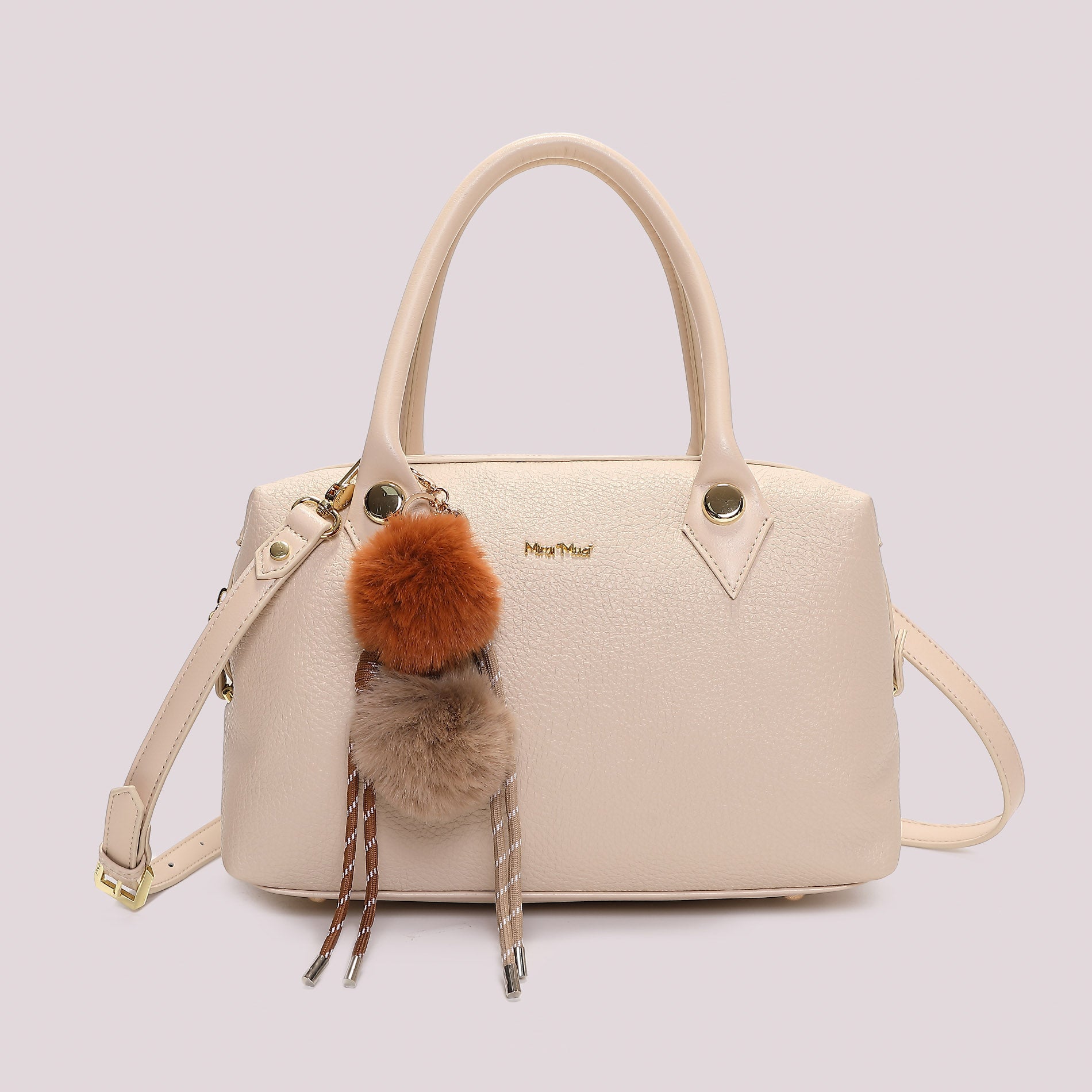 MIMI MUA FIRENZE-BORSA A BAULETTO CON DETTAGLIO APPESO