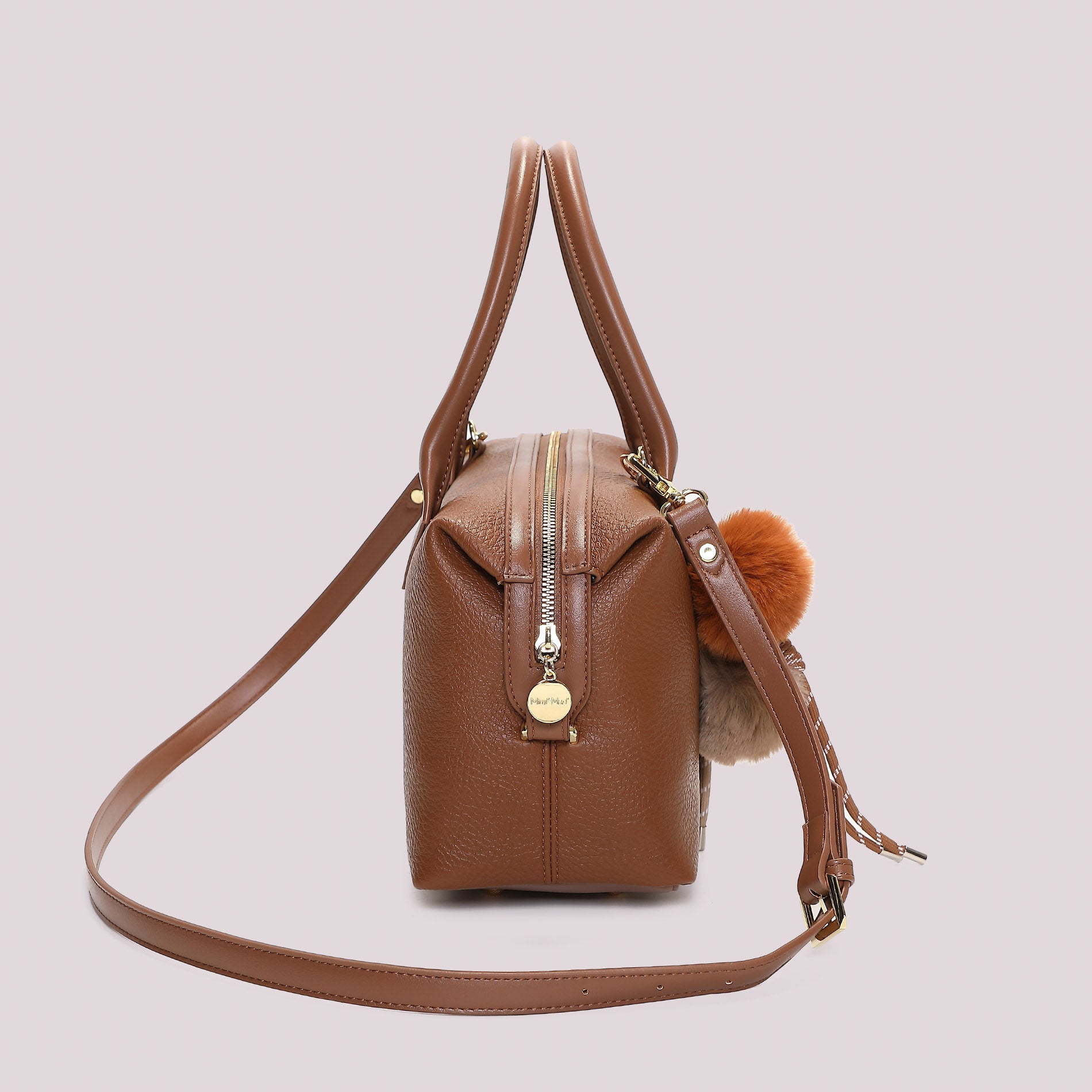 MIMI MUA FIRENZE-BORSA A BAULETTO CON DETTAGLIO APPESO
