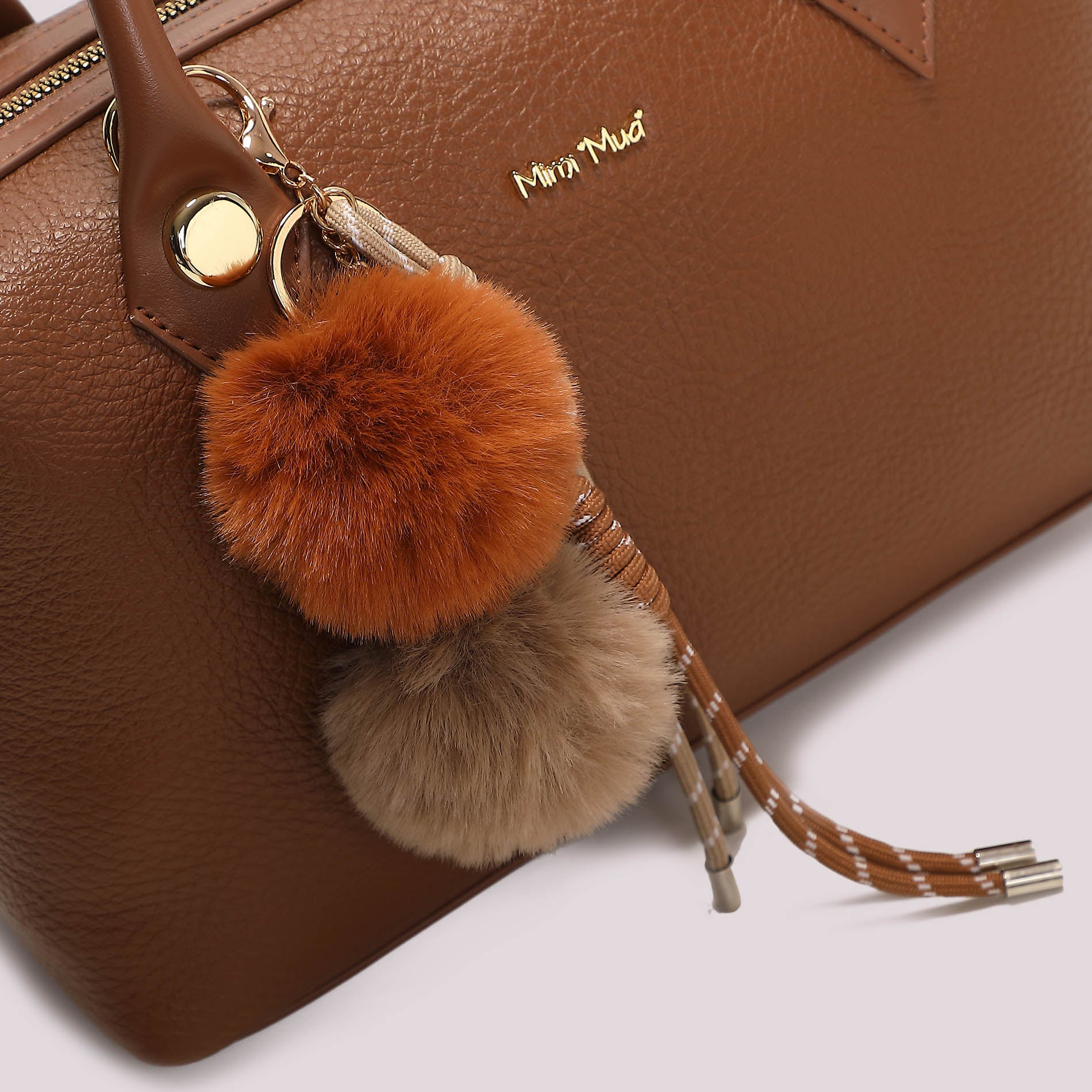 MIMI MUA FIRENZE-BORSA A BAULETTO CON DETTAGLIO APPESO