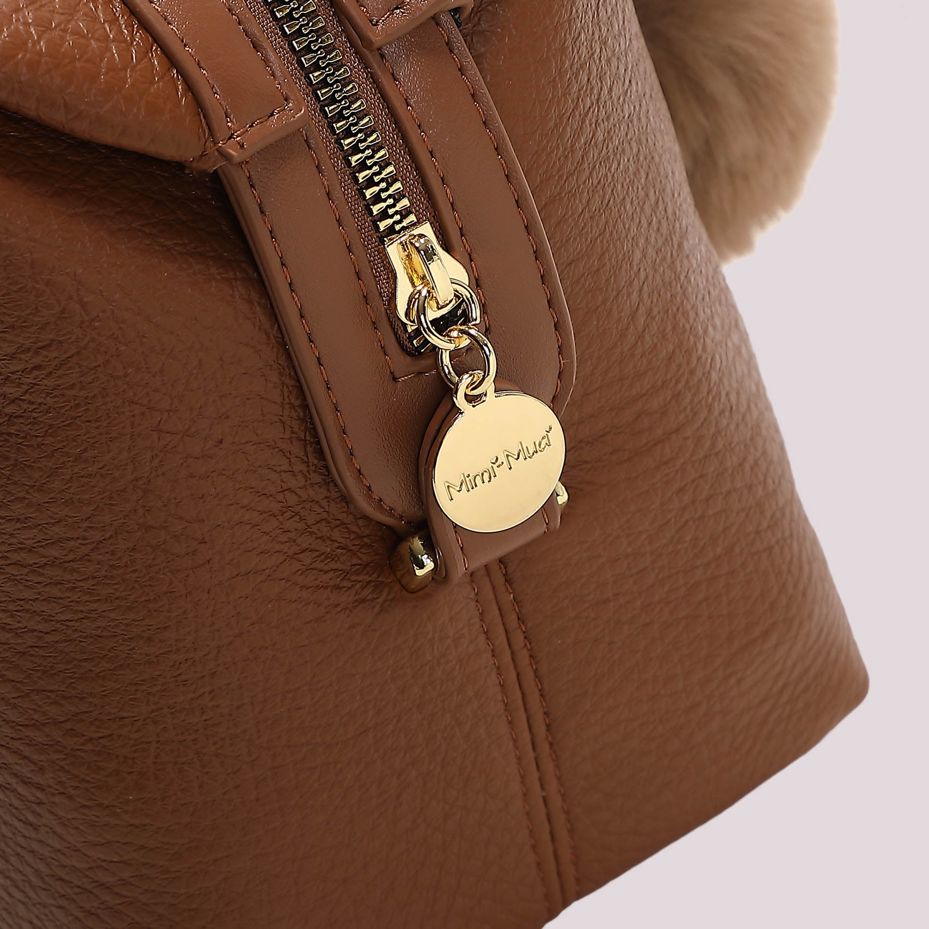 MIMI MUA FIRENZE-BORSA A BAULETTO CON DETTAGLIO APPESO