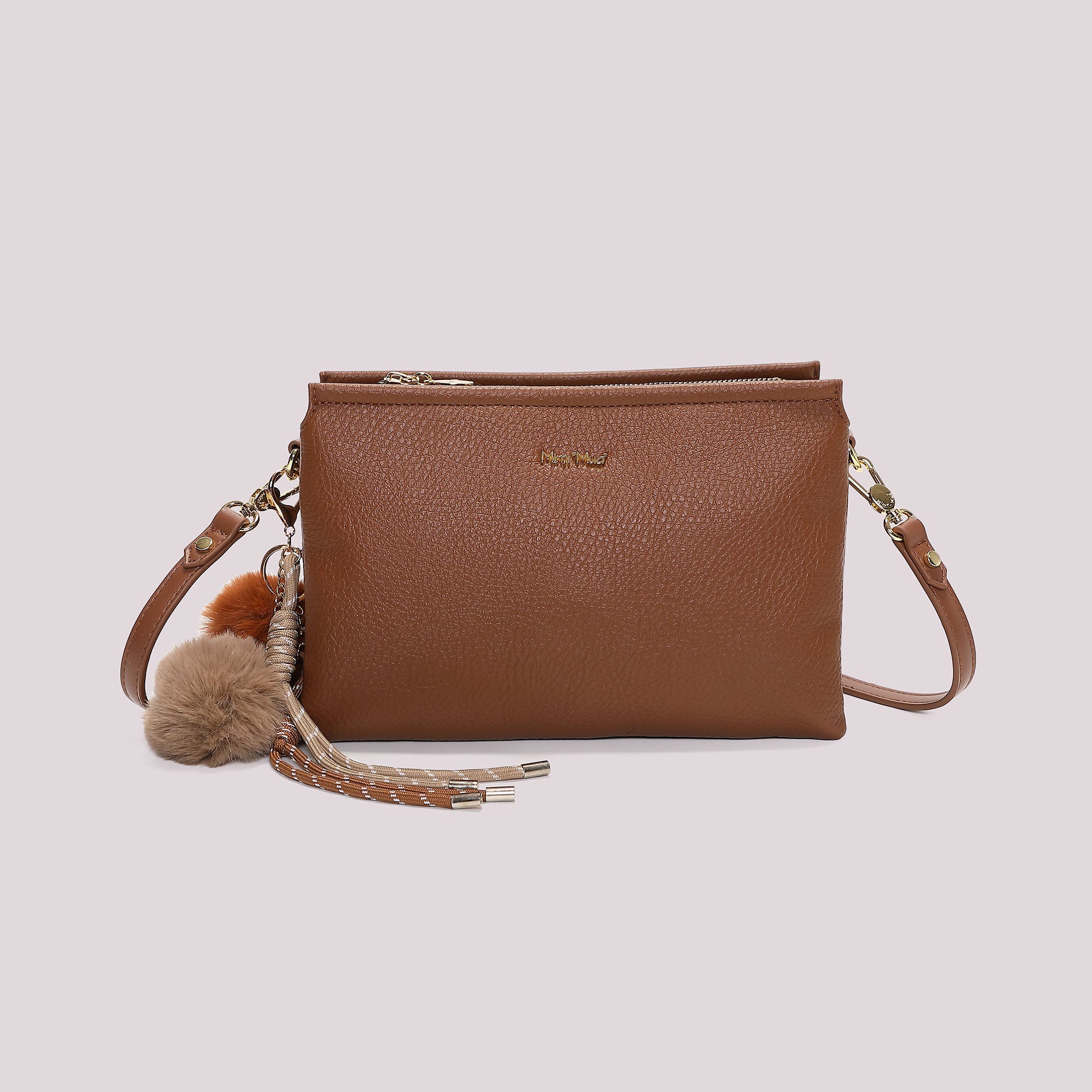 MIMI MUA FIRENZE-BORSA A TRACOLLA CON DETTAGLIO APPESO