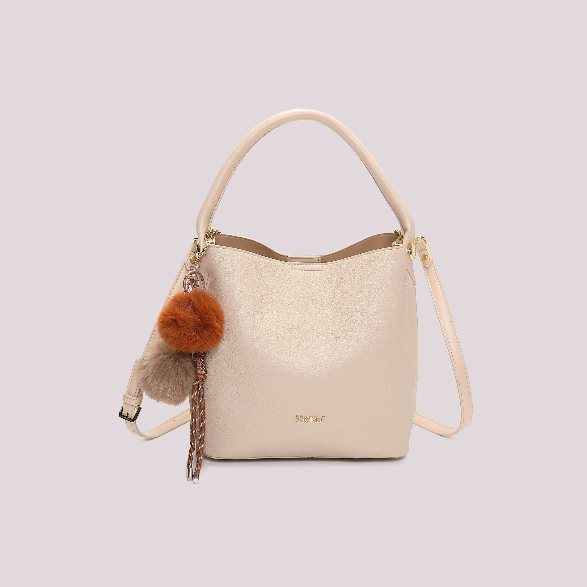 MIMI MUA FIRENZE-BORSA A SECCHIELLO CON DETTAGLIO APPESO
