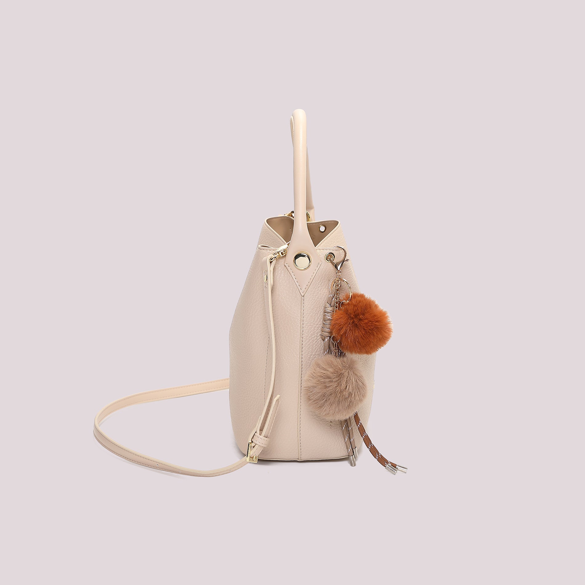 MIMI MUA FIRENZE-BORSA A SECCHIELLO CON DETTAGLIO APPESO