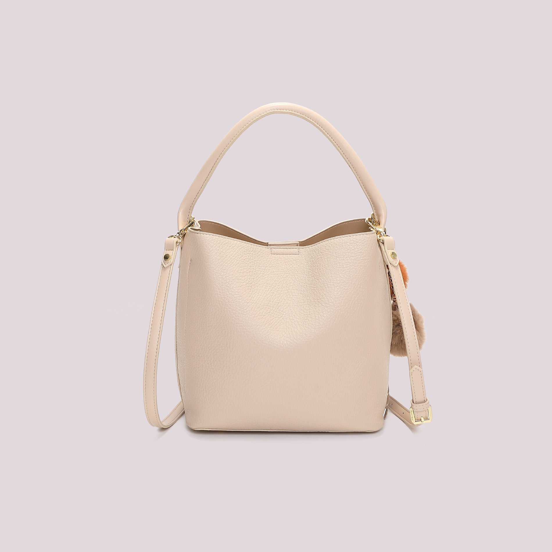 MIMI MUA FIRENZE-BORSA A SECCHIELLO CON DETTAGLIO APPESO