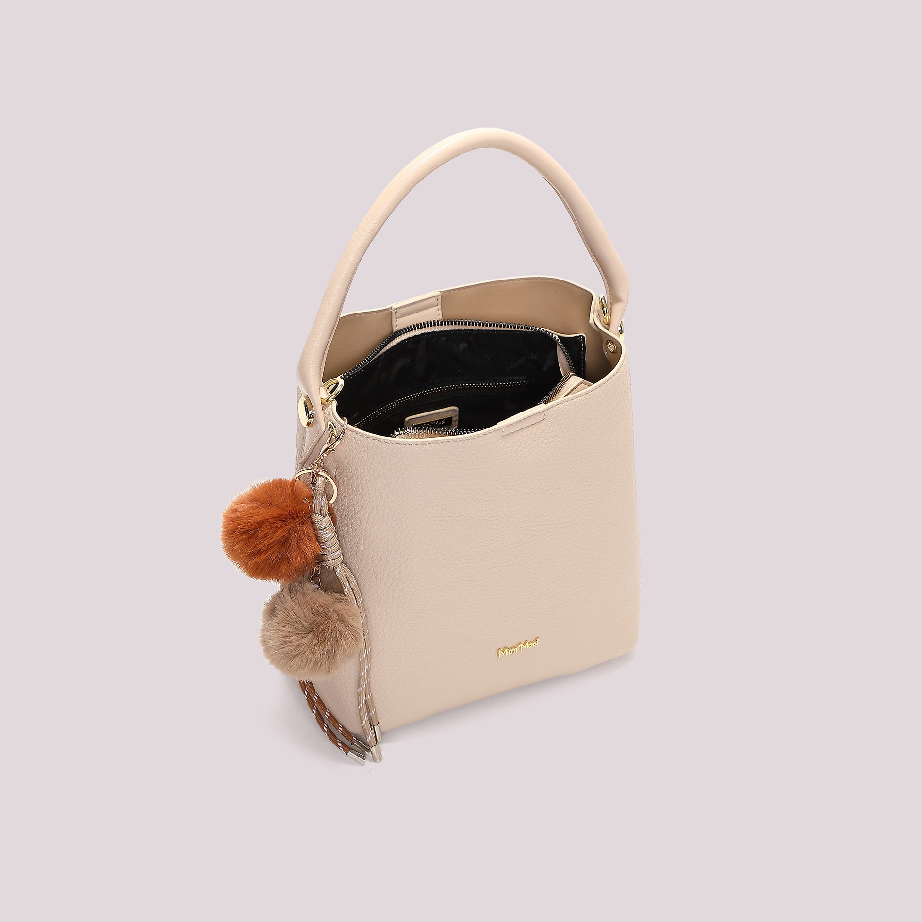 MIMI MUA FIRENZE-BORSA A SECCHIELLO CON DETTAGLIO APPESO