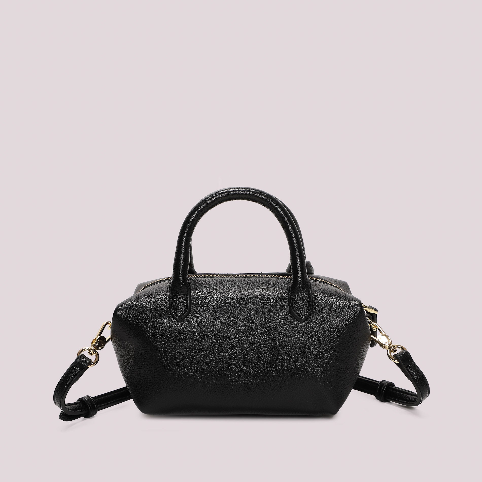 MIMI MUA FIRENZE-BORSA A BAULETTO PICCOLA CON TARGETTA LOGATA