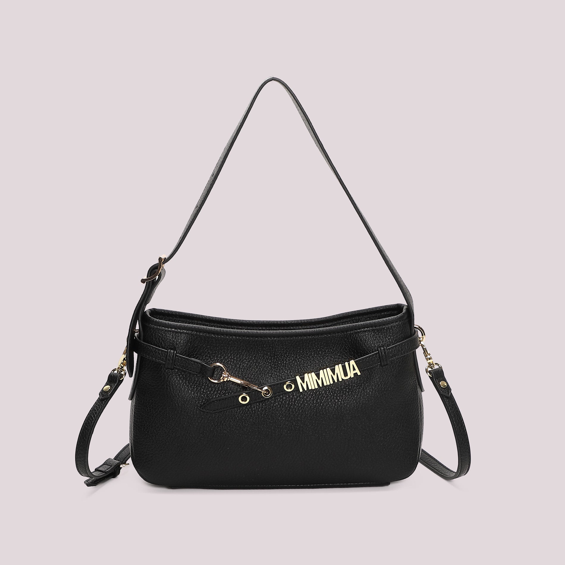 MIMI MUA FIRENZE-BORSA A SPALLA MEDIA CON LETTERE MIMI MUA