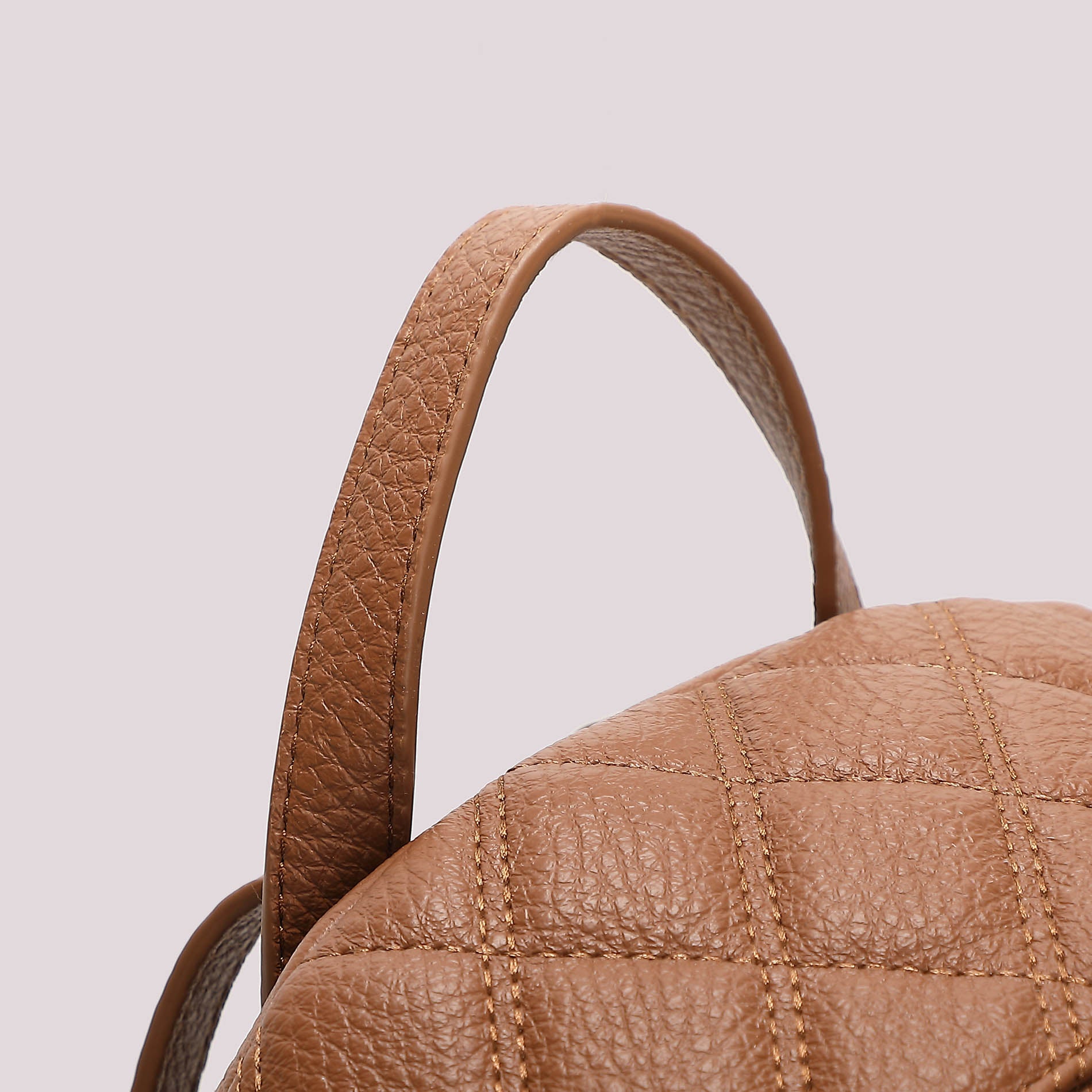 MIMI MUA FIRENZE-ZAINO TRAPUNTATO CON BASE LISCIA