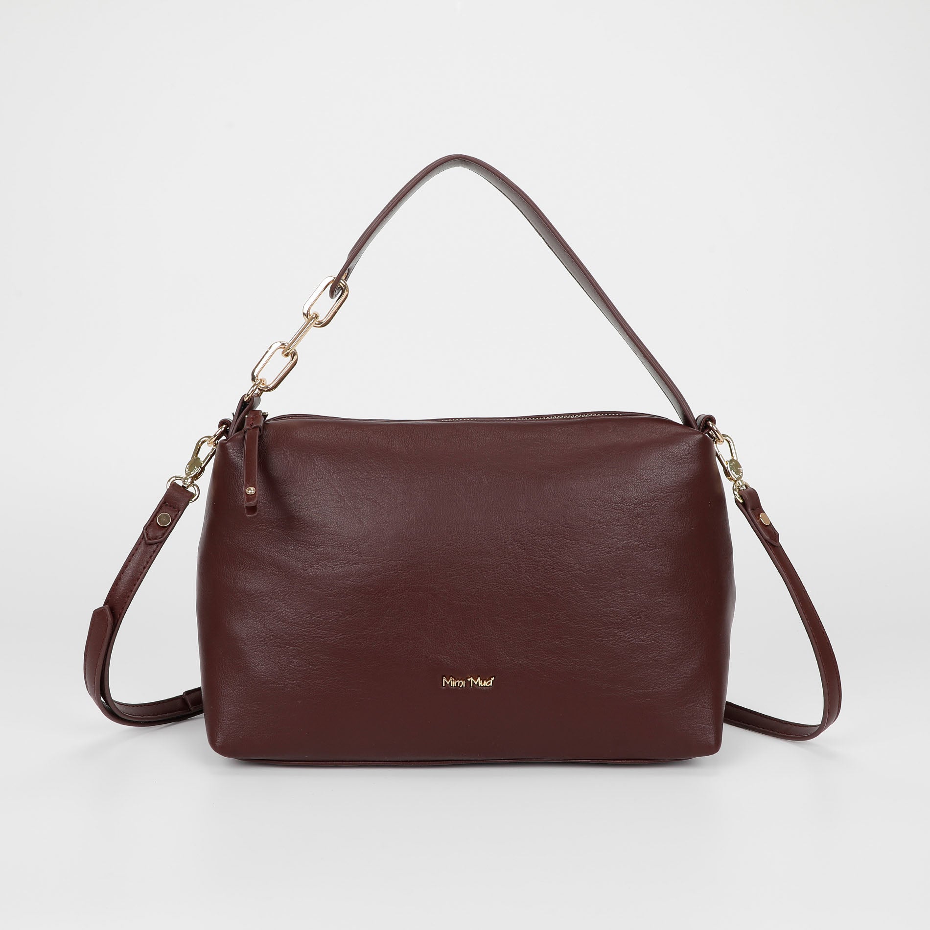BORSA A SPALLA CON DETTAGLIO OCCHIELLI