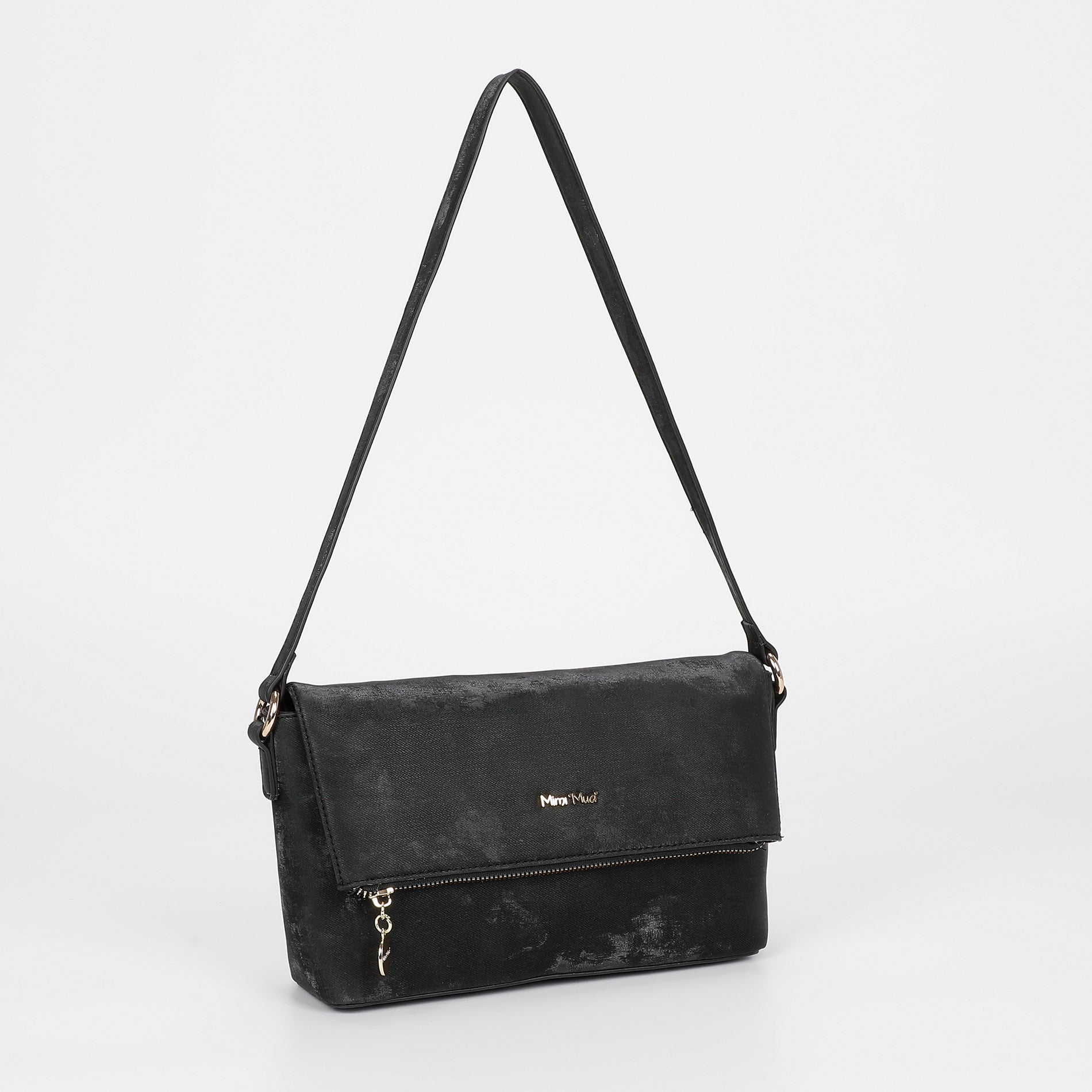 BORSA A TRACOLLA CON EFFETTO SFUMATO