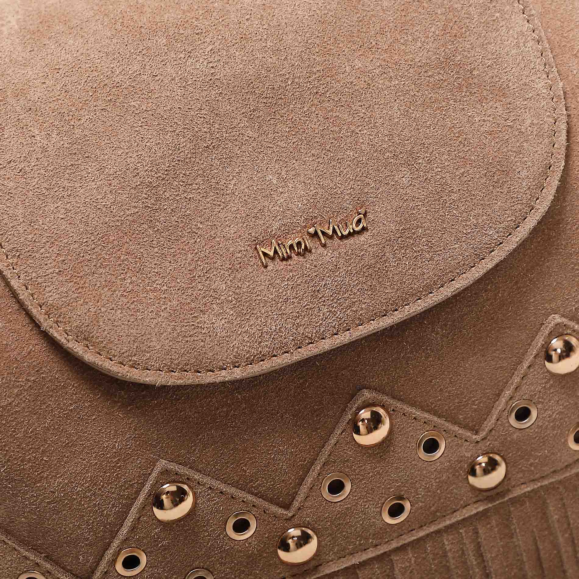 MIMI MUA FIRENZE-ZAINO CON FRANGE E BORCHIE