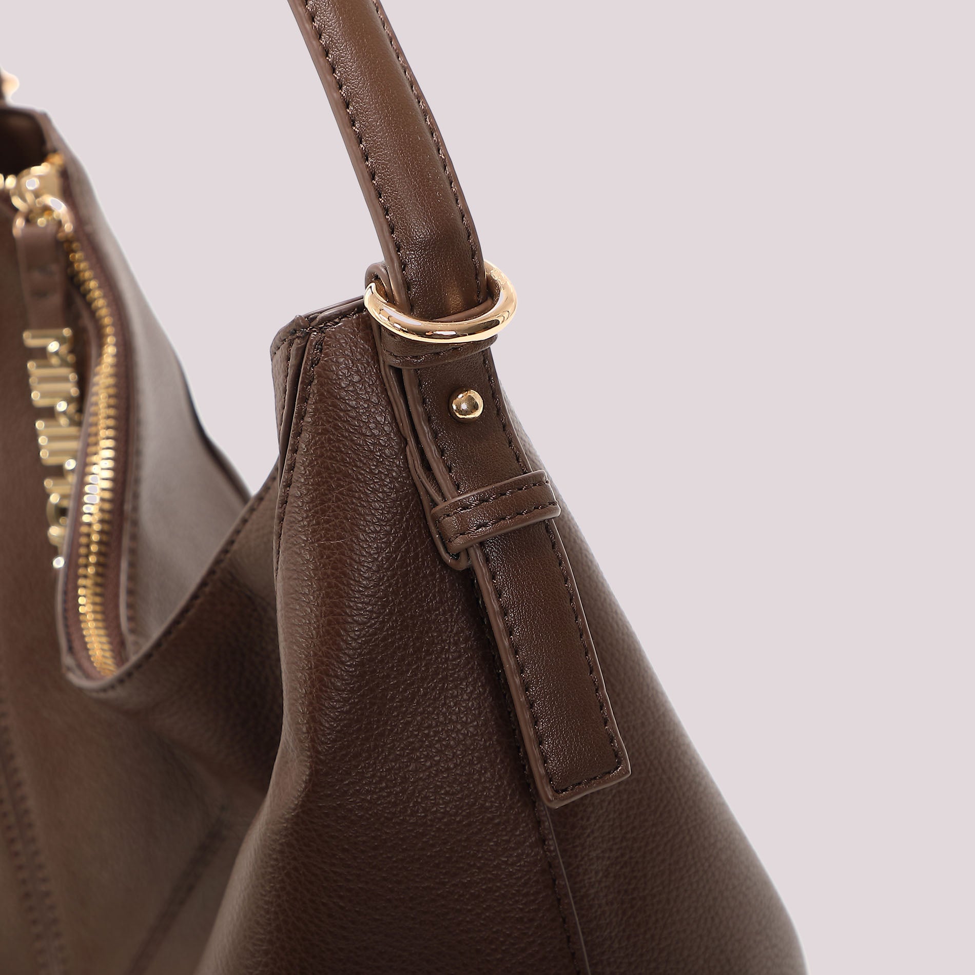 MIMI MUA FIRENZE-BORSA A SACCA CON LETTERE MIMI MUA SULLA ZIP