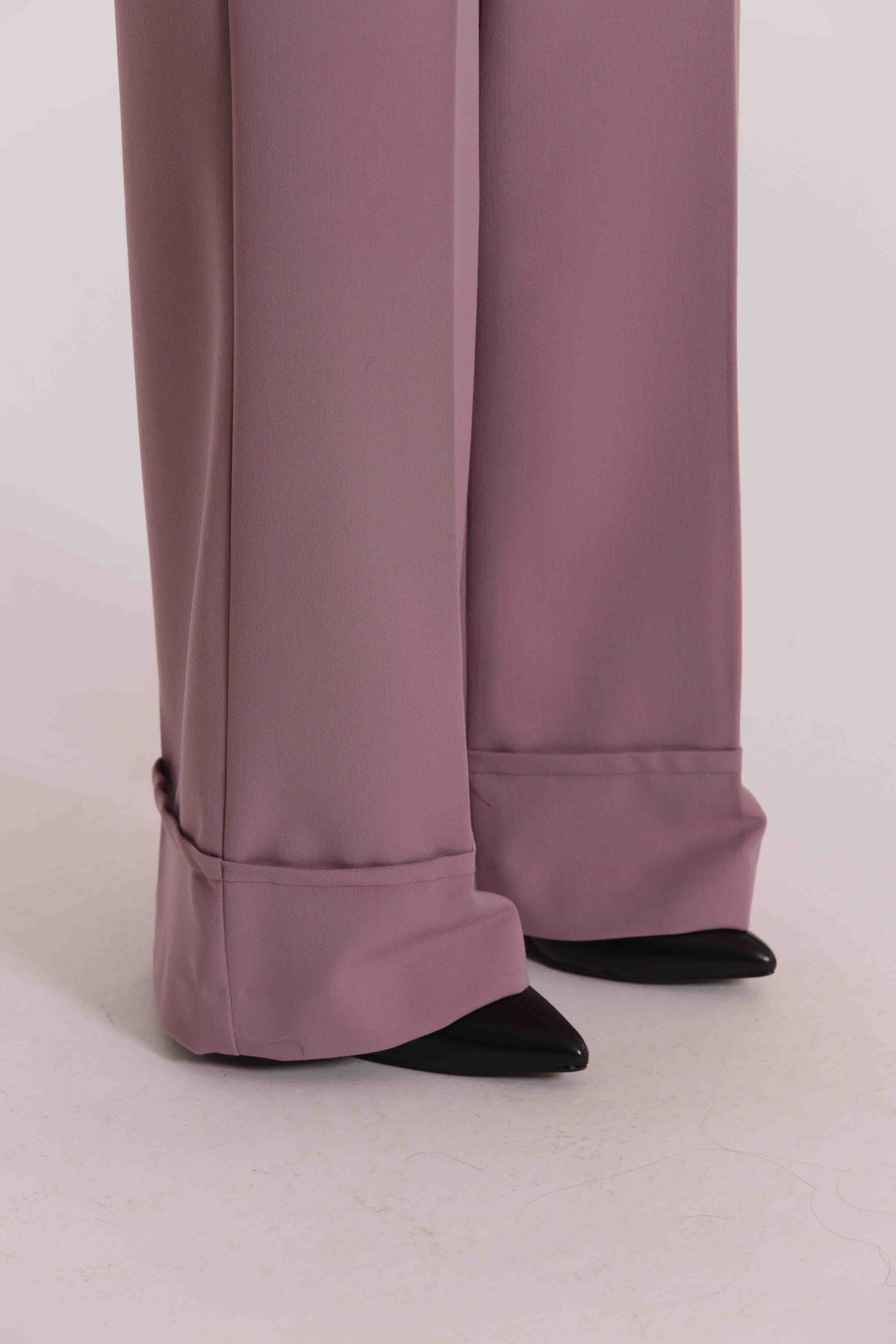 PANTALONE CON CINTURA IN POLYVISCOSA