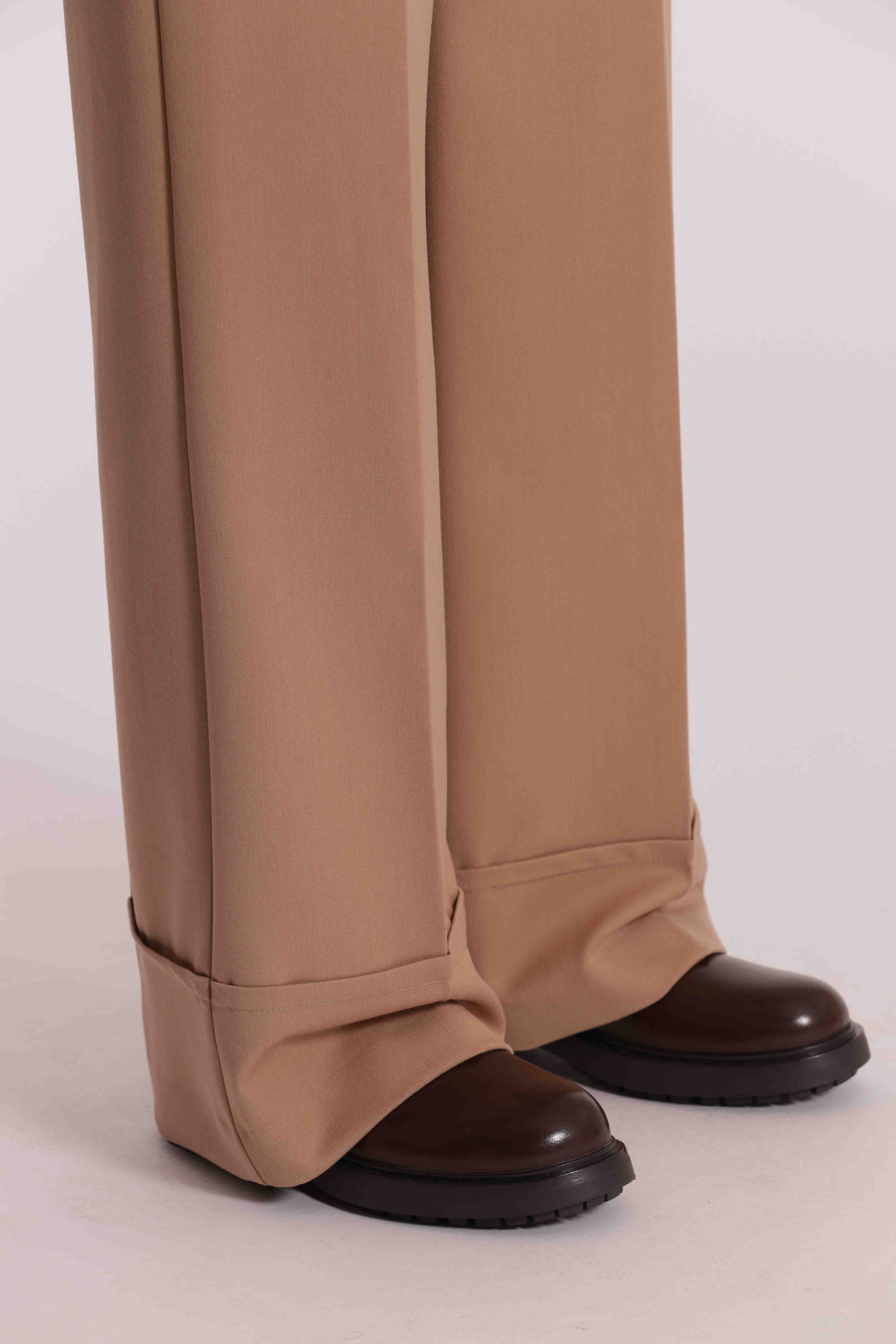 PANTALONE CON CINTURA IN POLYVISCOSA