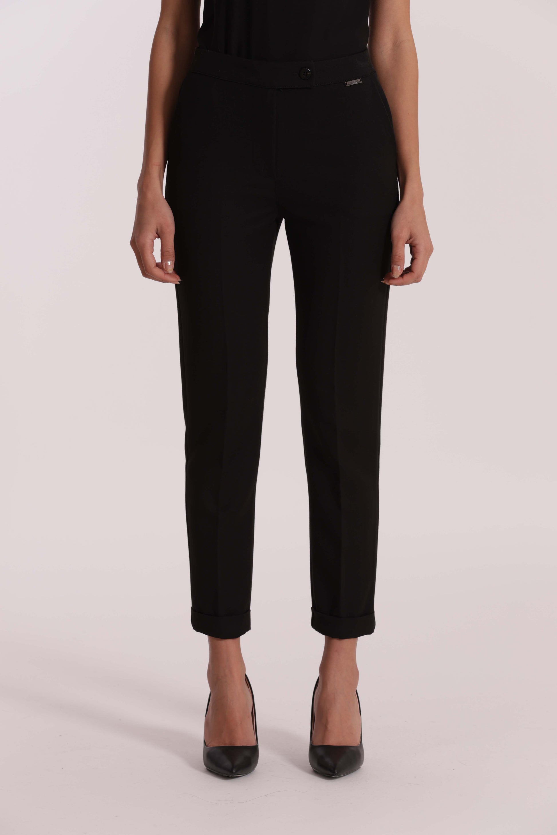 PANTALONE SIGARETTA IN POLYVISCOSA