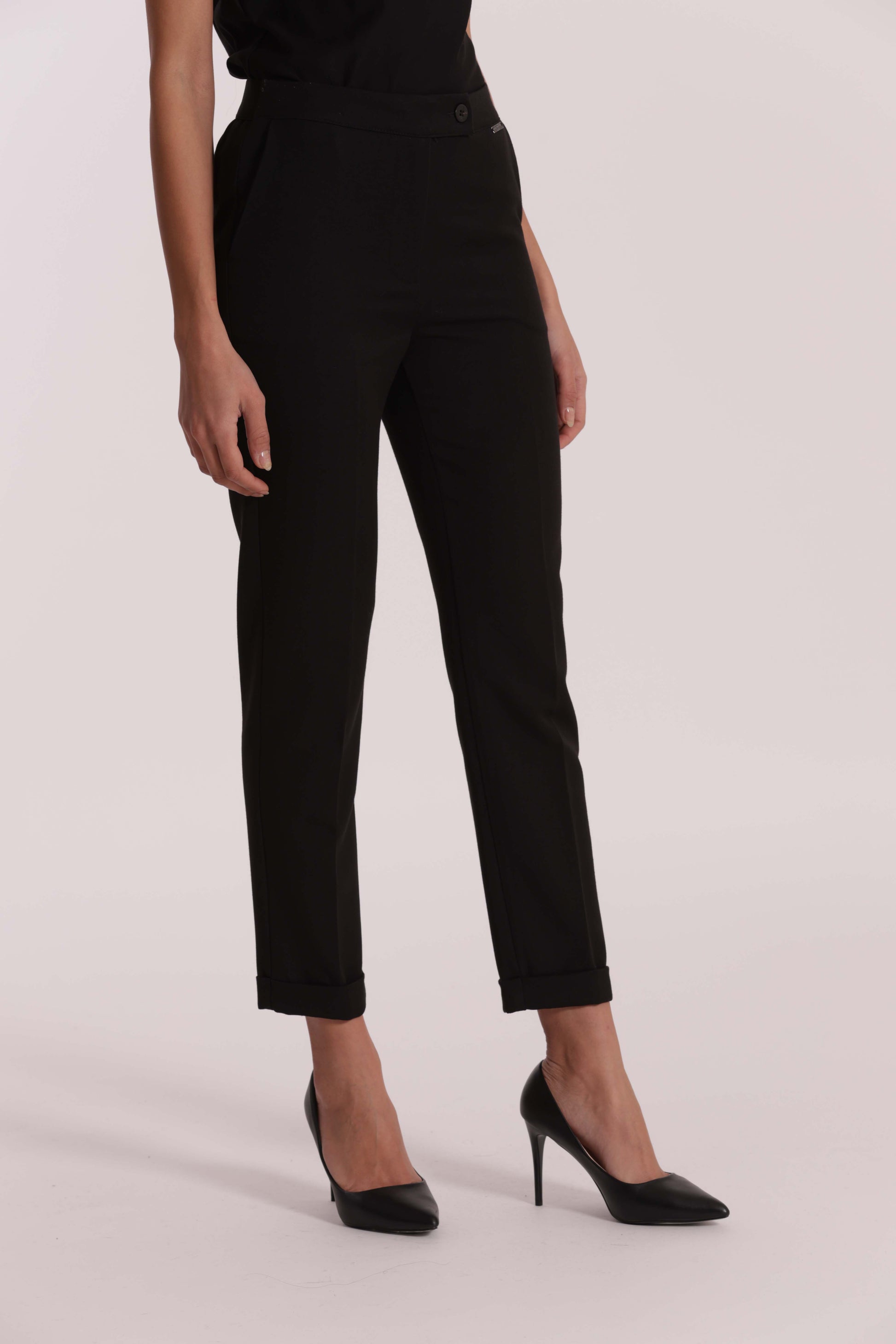 PANTALONE SIGARETTA IN POLYVISCOSA