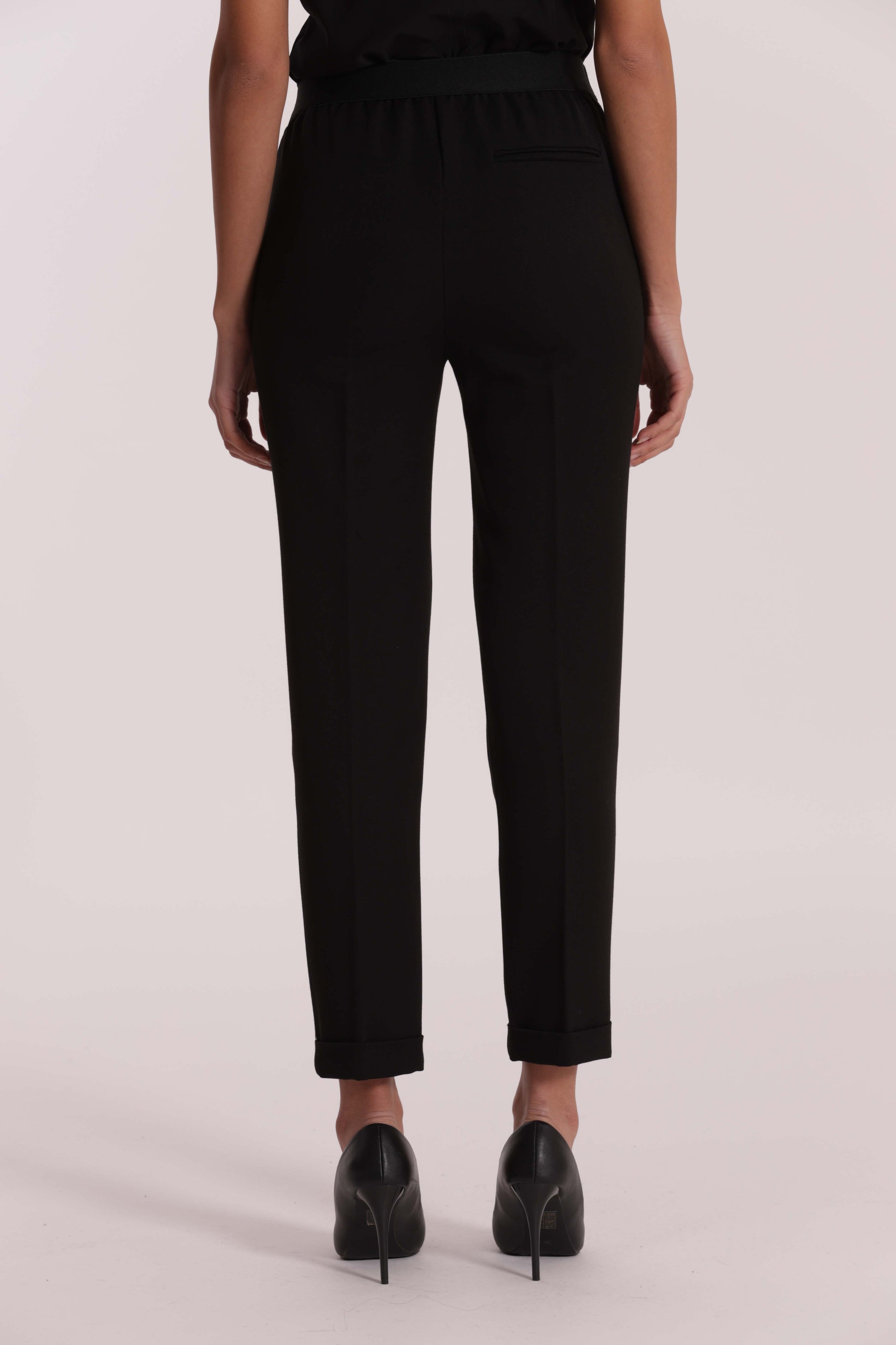 PANTALONE SIGARETTA IN POLYVISCOSA