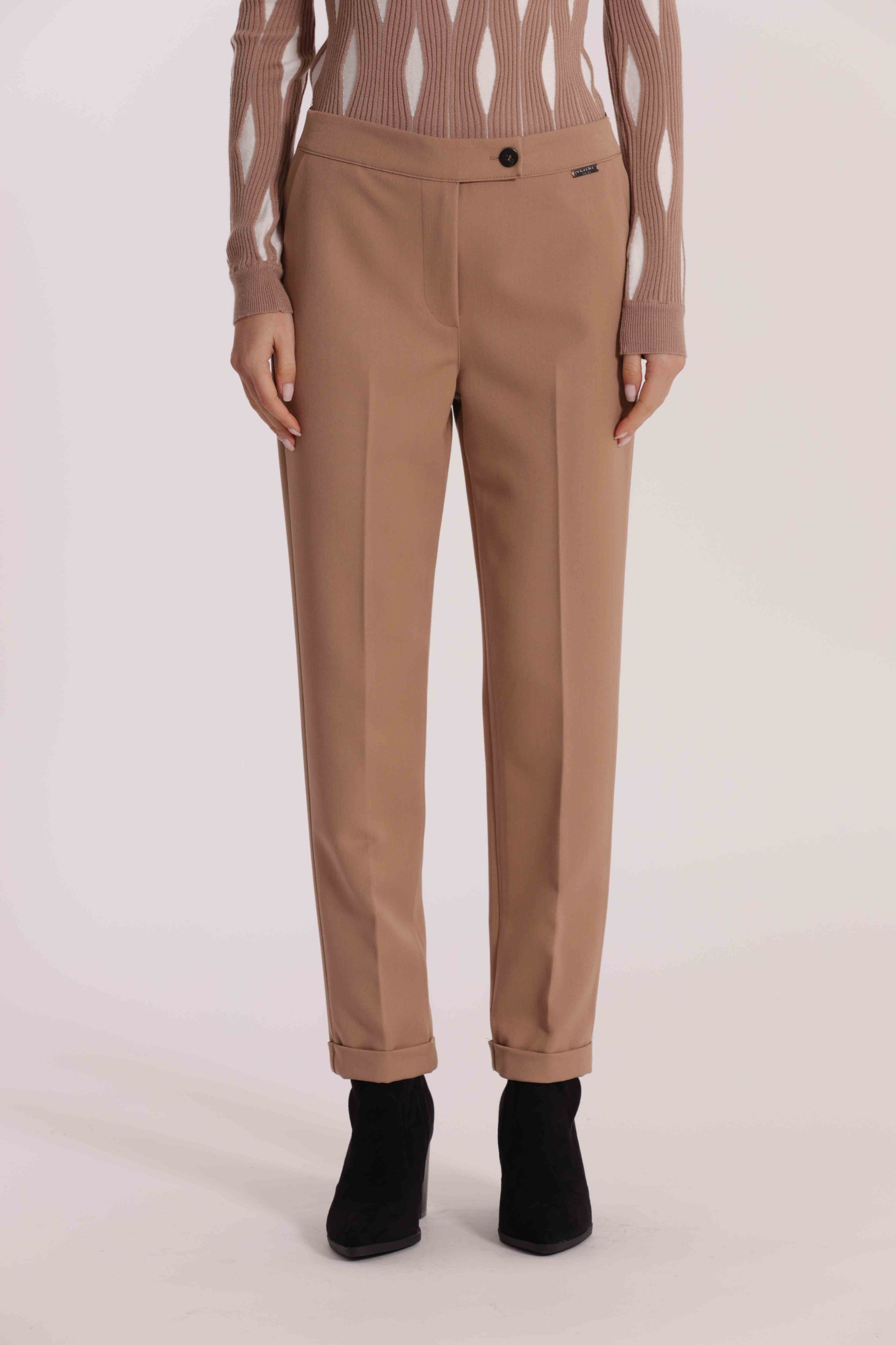 PANTALONE SIGARETTA IN POLYVISCOSA