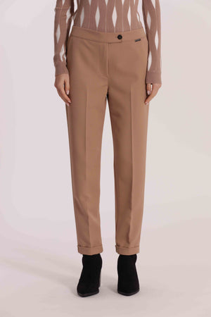PANTALONE SIGARETTA IN POLYVISCOSA