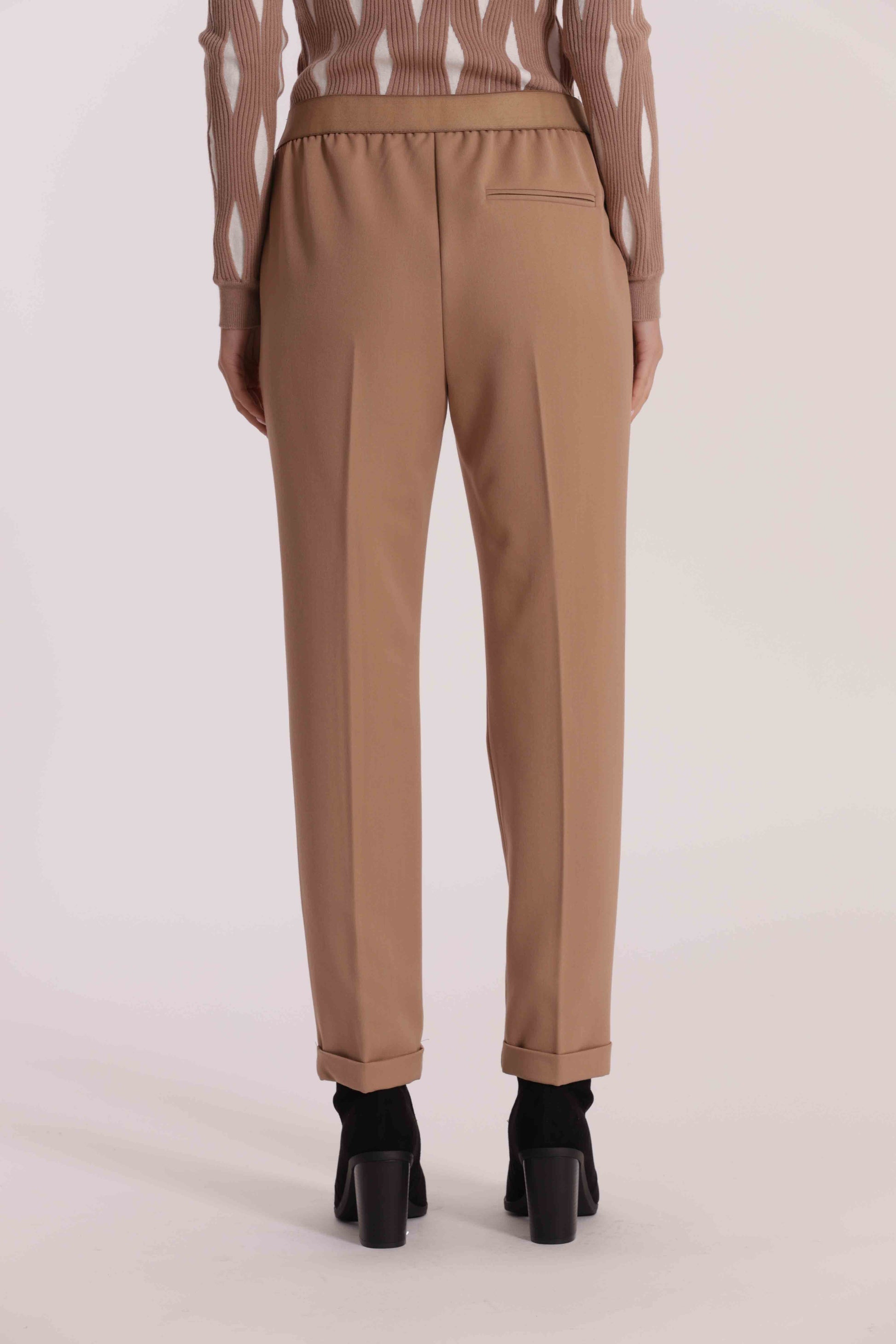 PANTALONE SIGARETTA IN POLYVISCOSA