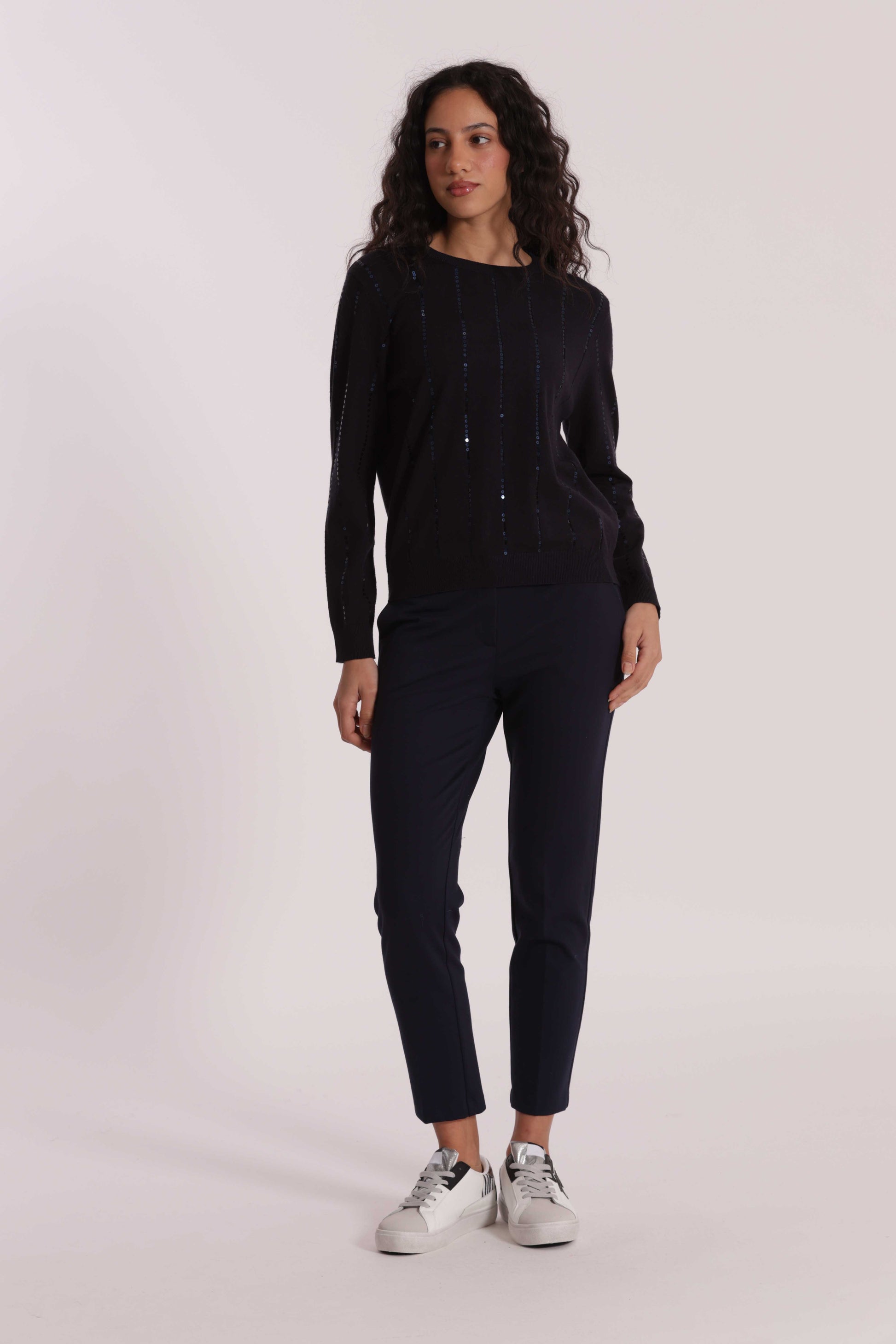 PANTALONE SIGARETTA IN PUNTO MILANO