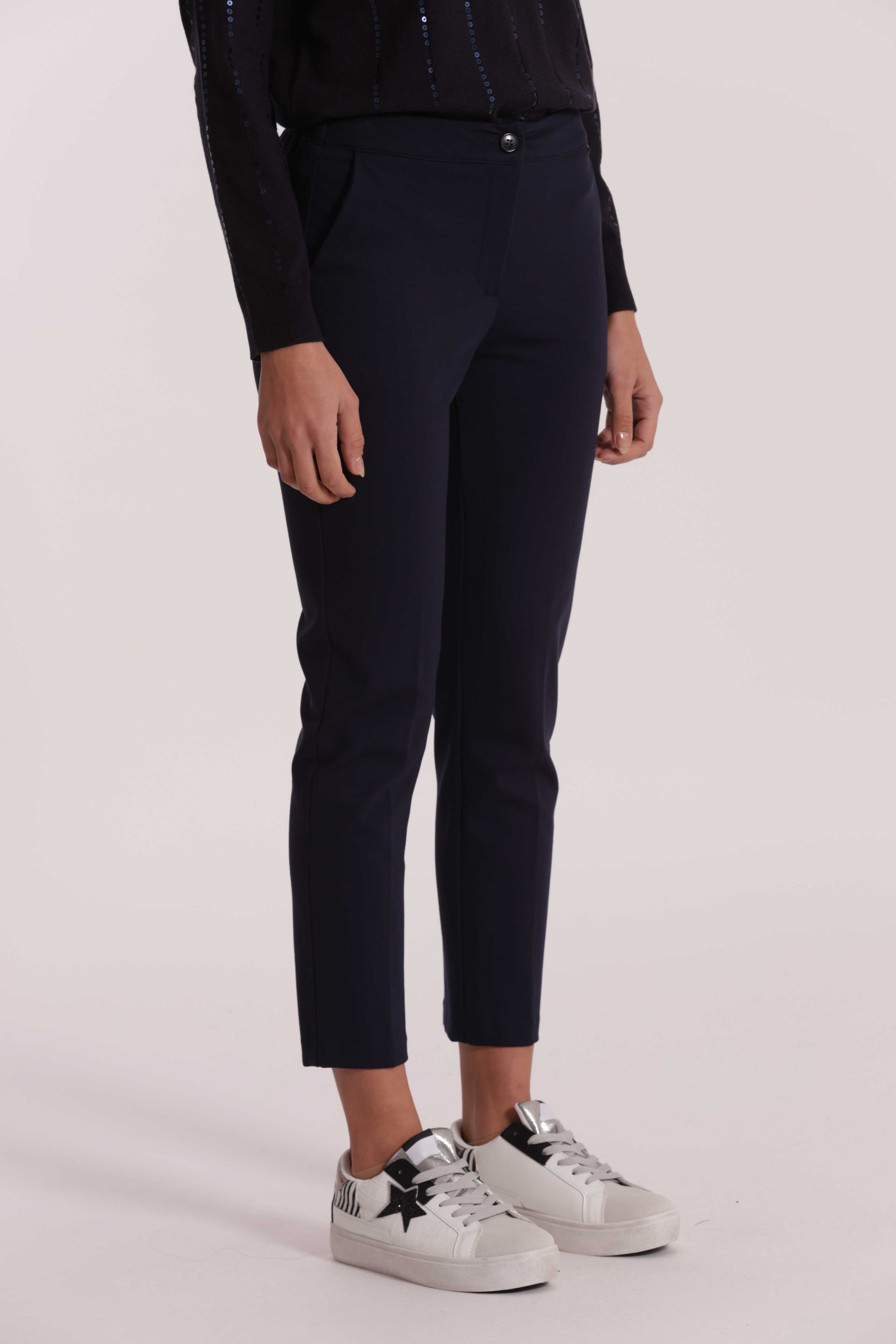 PANTALONE SIGARETTA IN PUNTO MILANO
