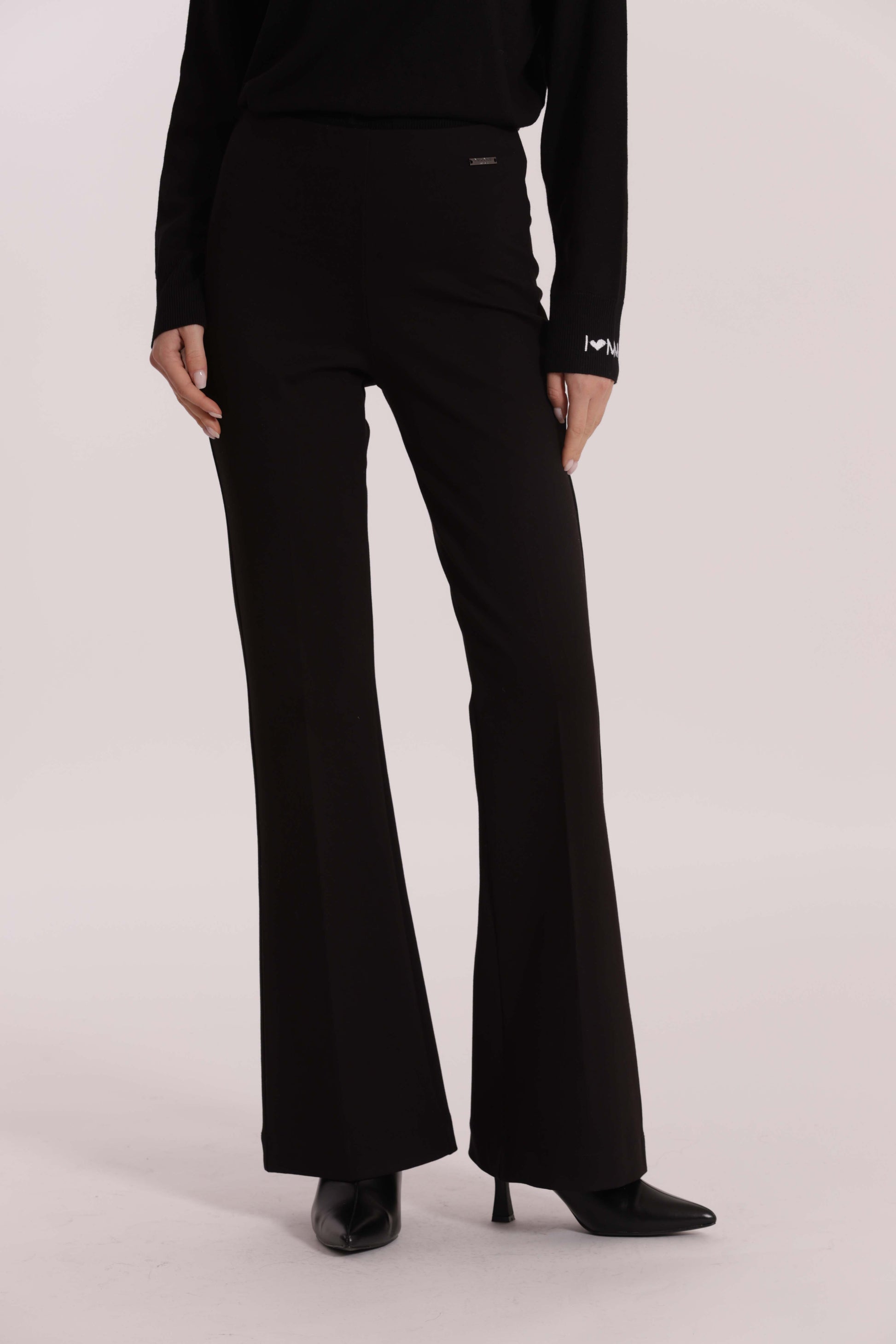 PANTALONE FLARE IN PUNTO MILANO