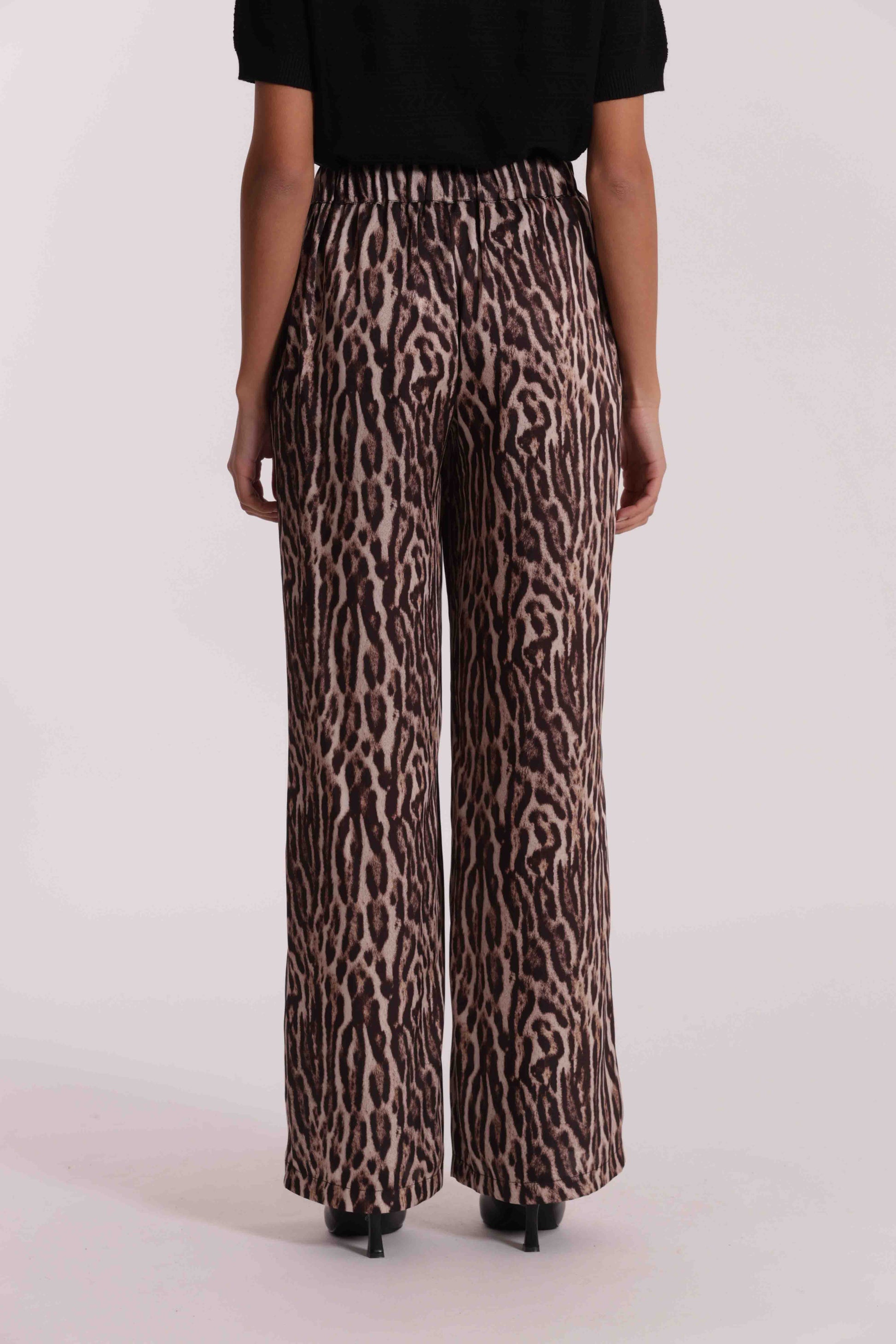 PANTALONE PALAZZO FANTASIA ANIMALIER