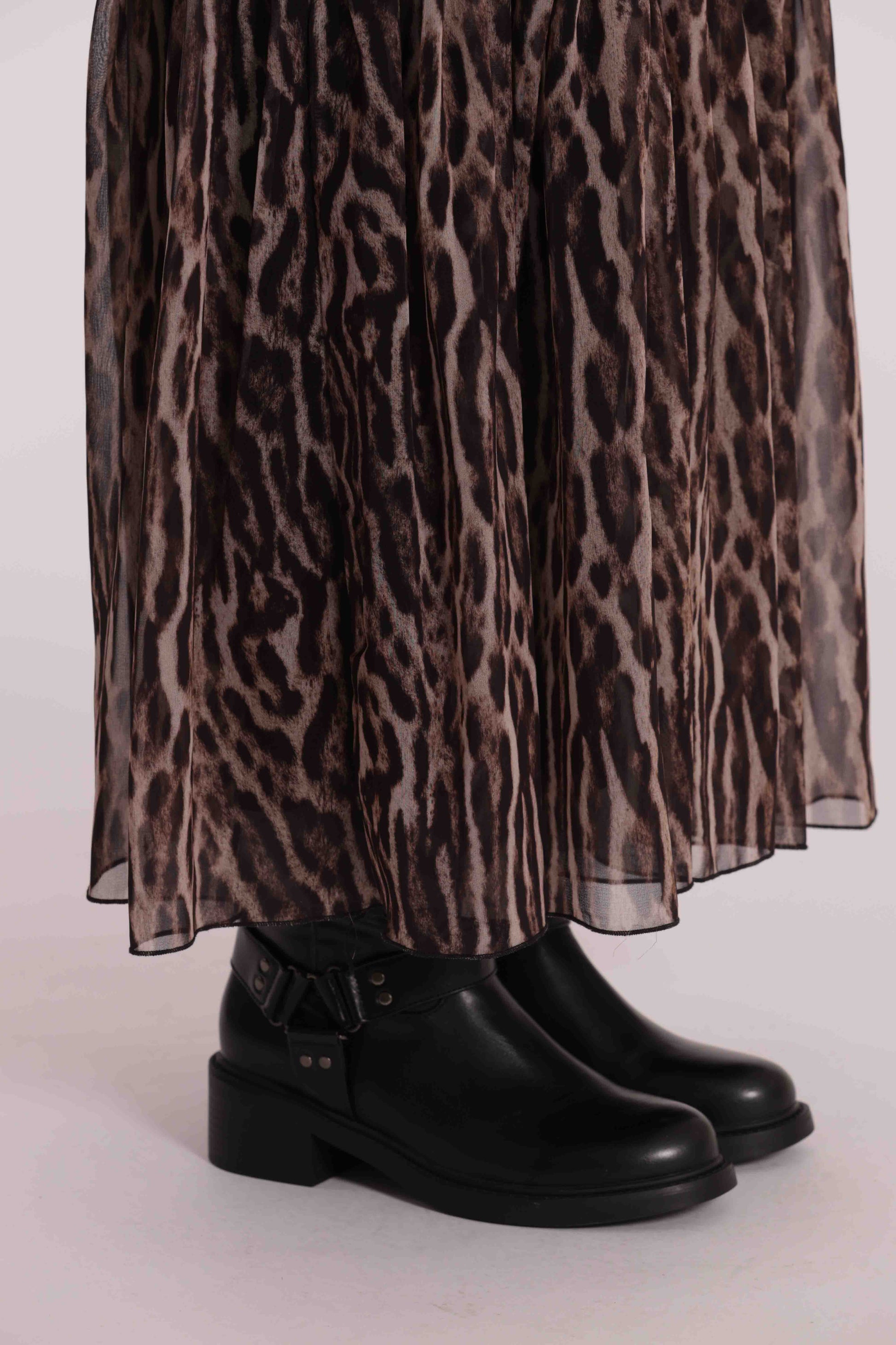 ABITO LUNGO FANTASIA ANIMALIER