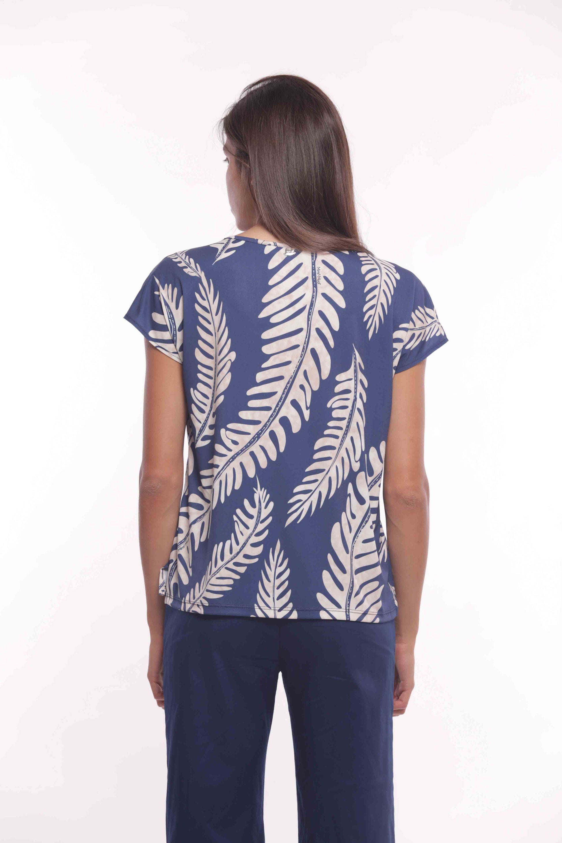 BLUSA SCOLLO A V IN ITY FANTASIA